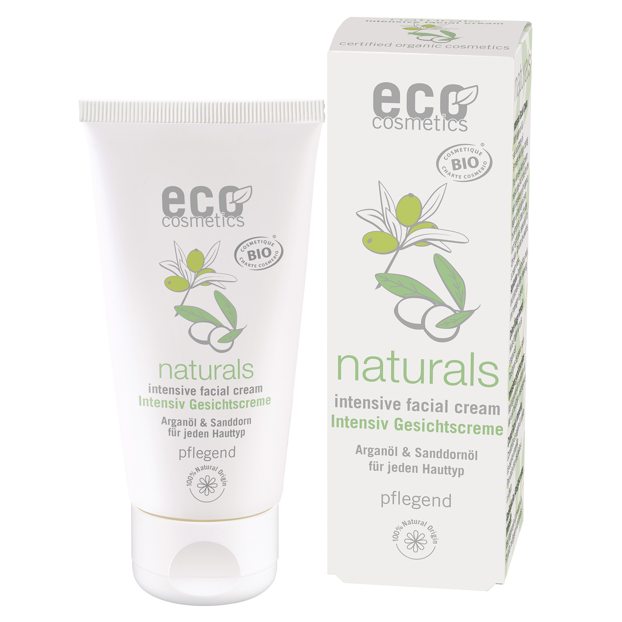 ECO Naturals Intensiv Gesichtscreme, 50 ml