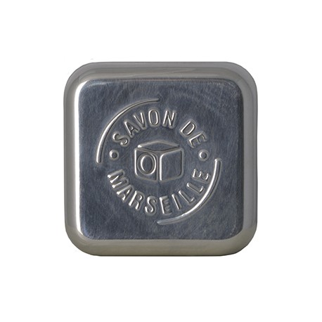 Seifendose Aluminum Alepposeifenstück  190 g 10x7x6  1 Stk