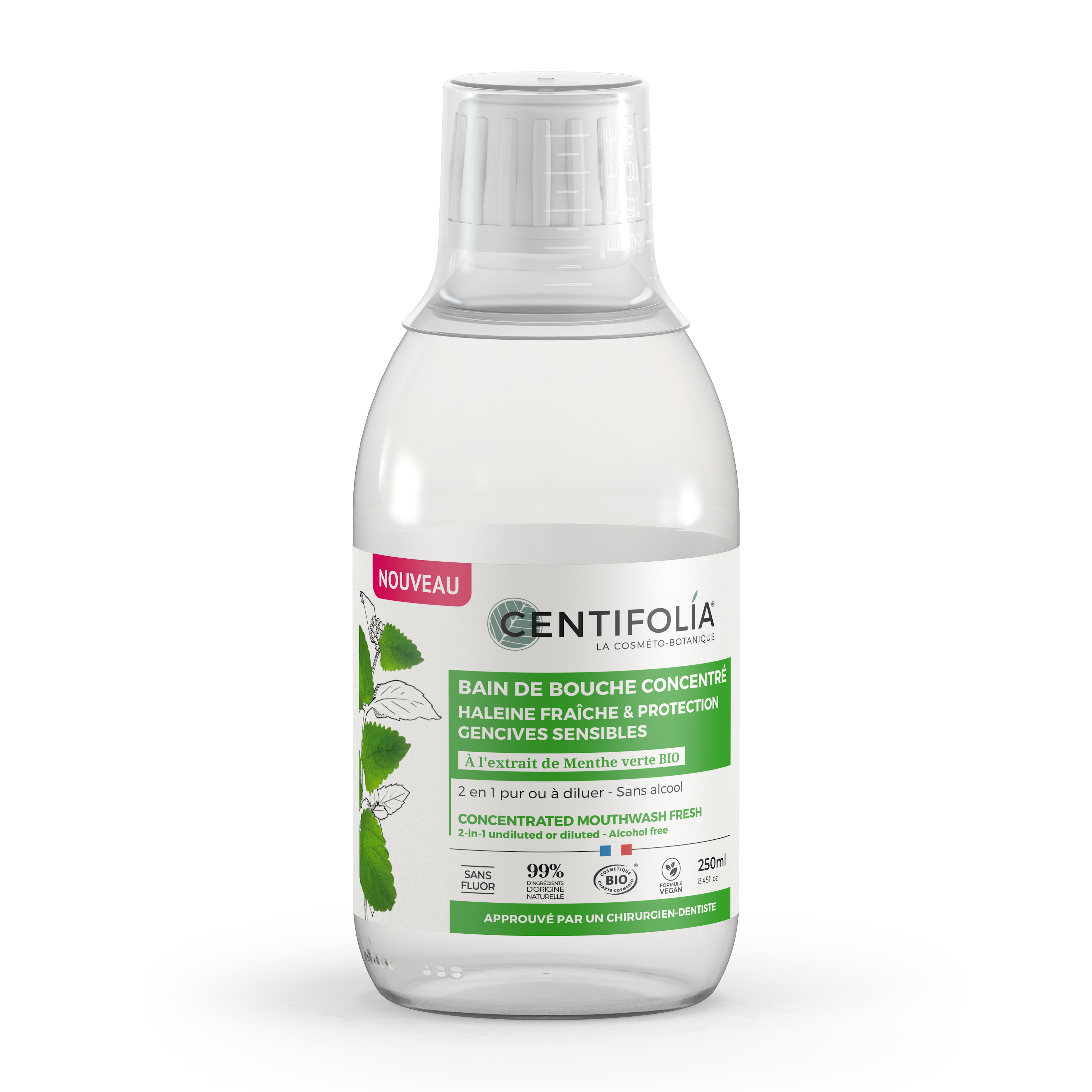 Mundwasser Minze, OHNE Alkohol 250ml