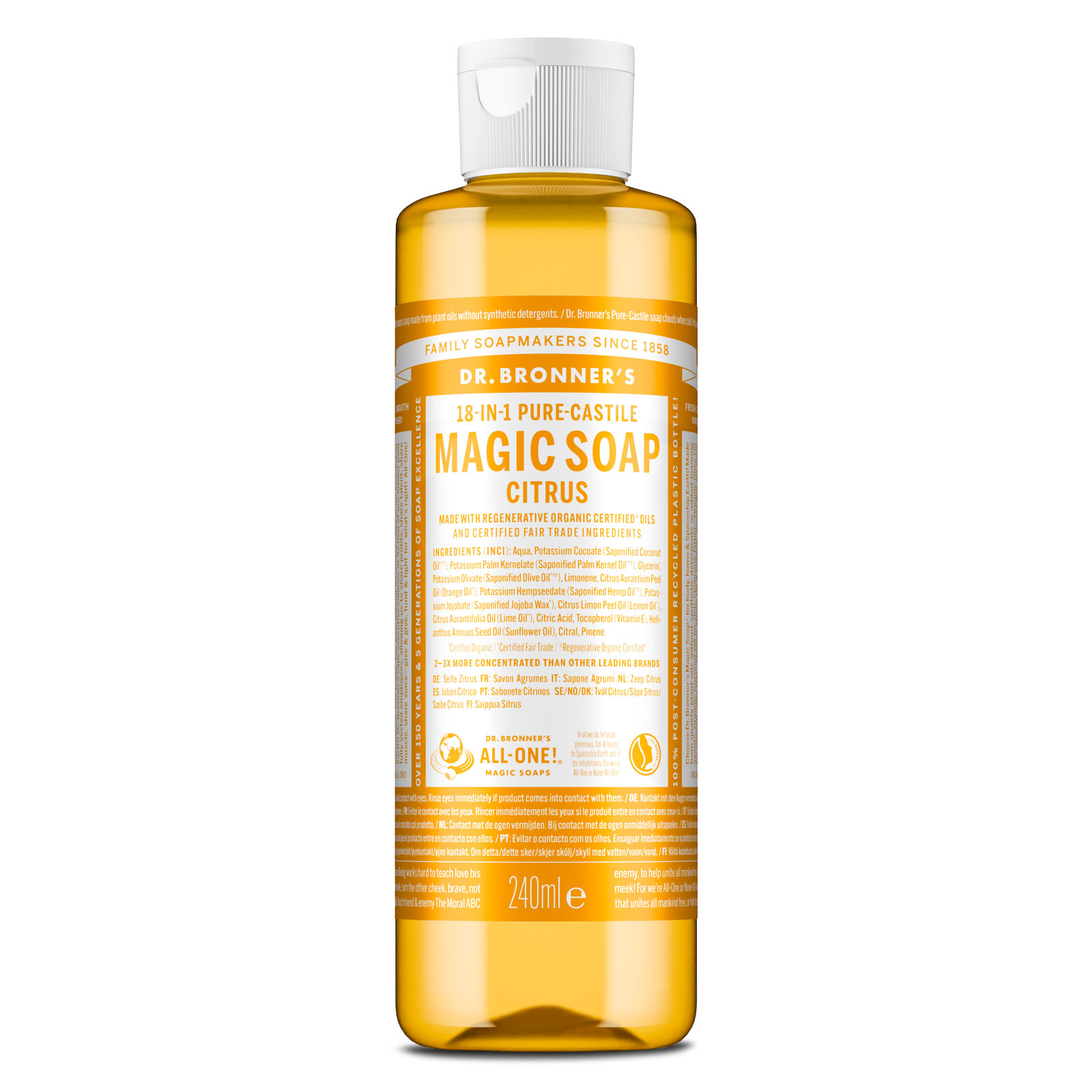MAGIC SOAP Flüssigseife Zitrus 240ml