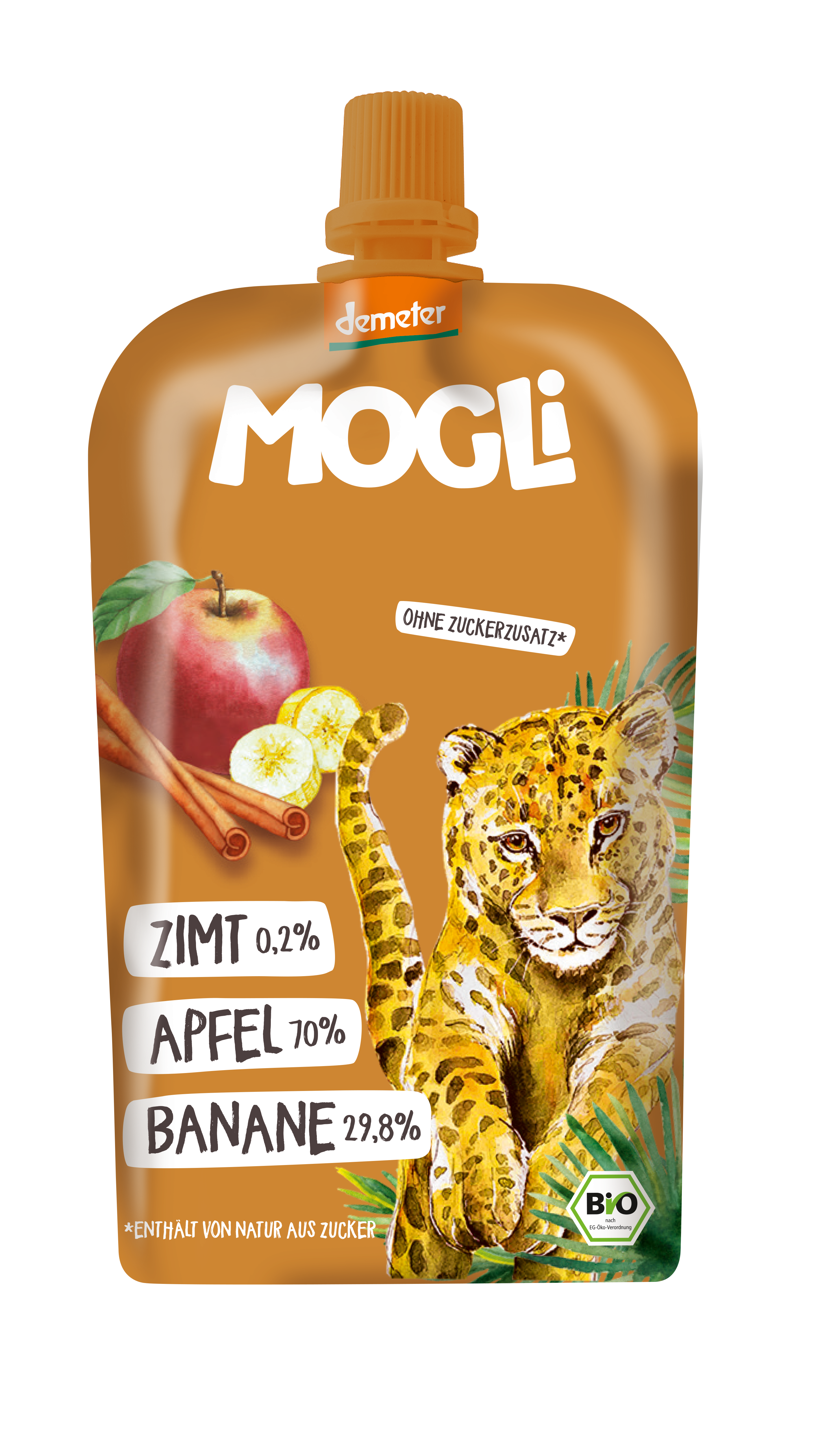 Bio Apfel Zimt Quetschi 120g VEGAN