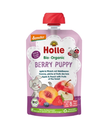 Berry Puppy -Apfel,Pfirsich,Waldbeeren, 100g#