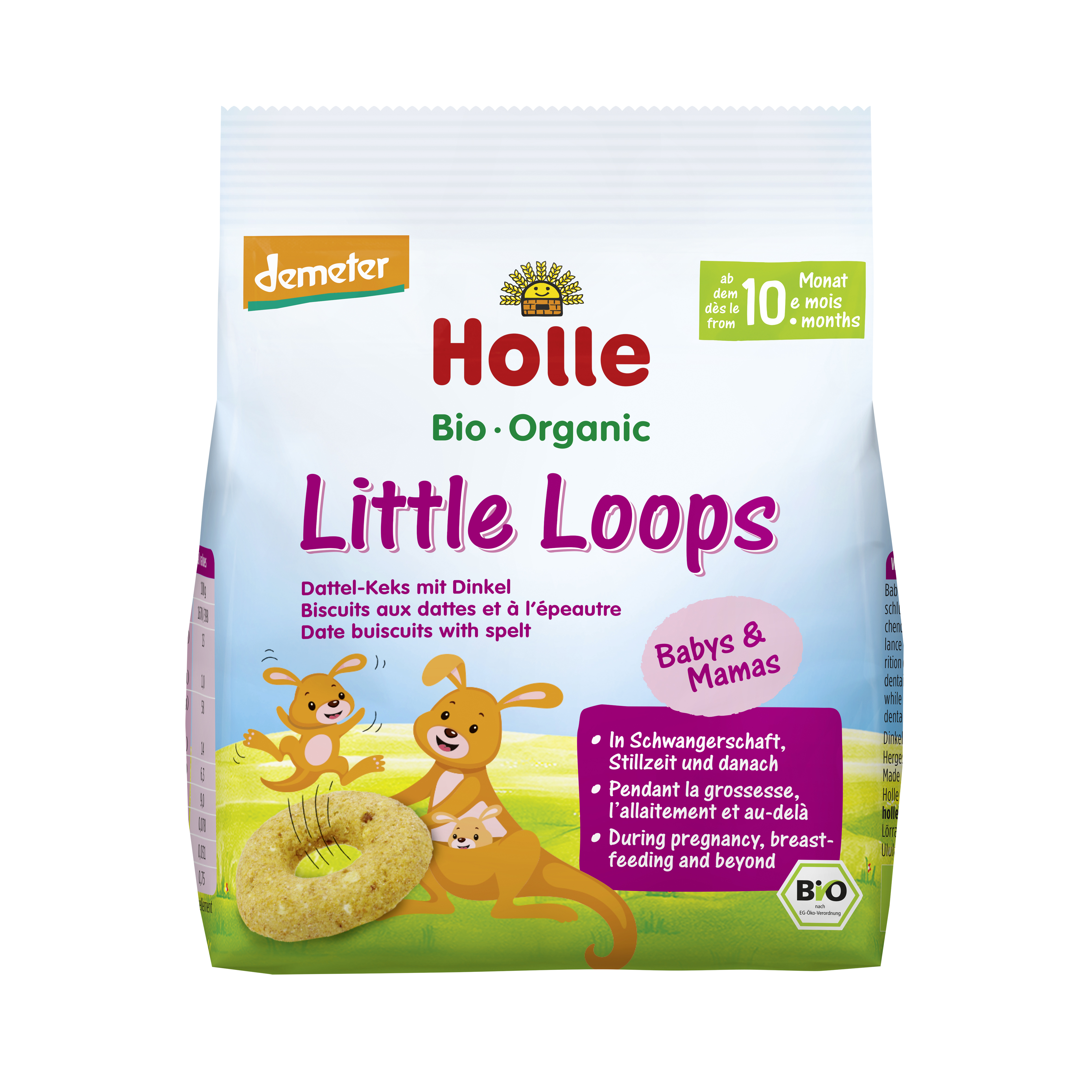 Bio Little Loops Dattelkeks mit Dinkel 80 g Bio Little Loops Dattelkeks mit Dinkel 80 g