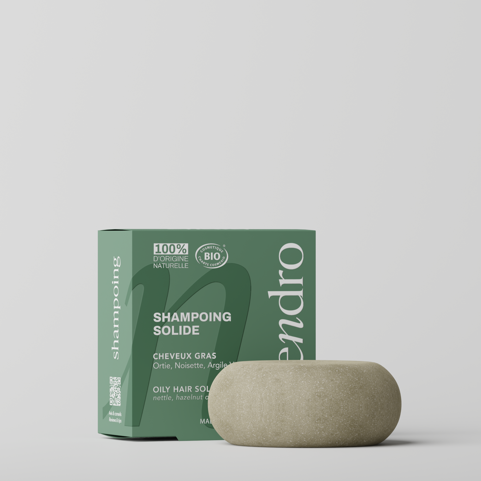 ENDRO Festes Shampoo  Fettiges Haar, 80ml