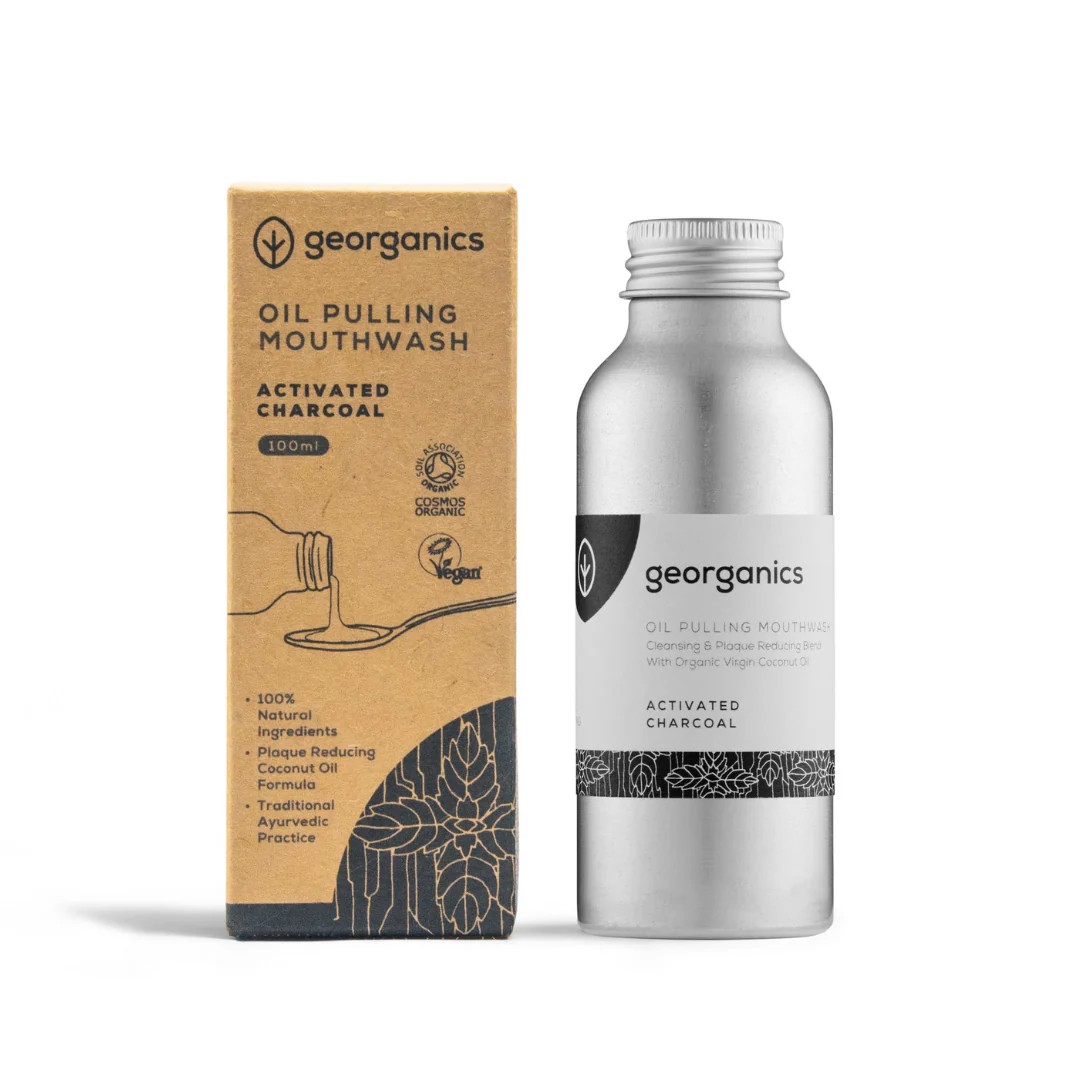 GEORGANICS Mundwäscheöl Aktivkohle 100ml GEORGANICS Mundwäscheöl Aktivkohle 100ml