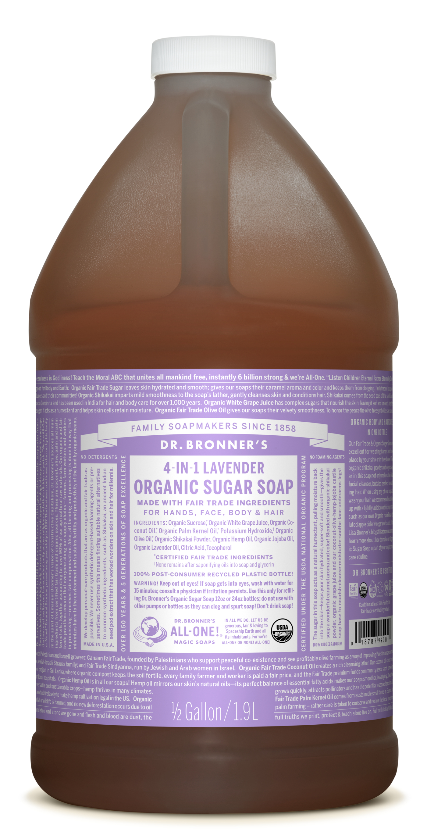 Lavendel 1,9 l Sugar Soap BR