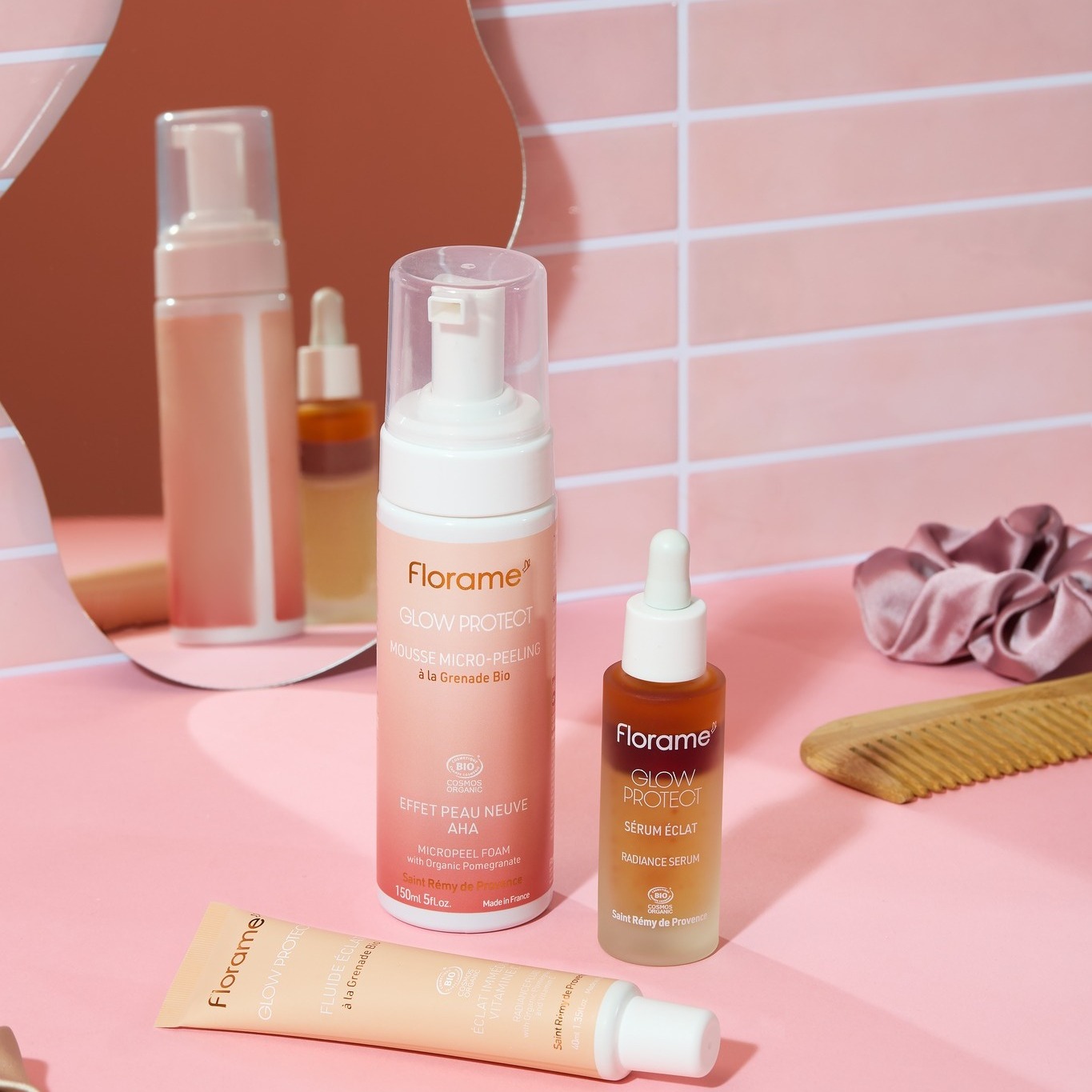 Gesicht Serum Glow mit Granatapfel und Vitamin C 30ml