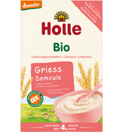 Bio Griess Vollkorngetreidebrei 250g Demeter