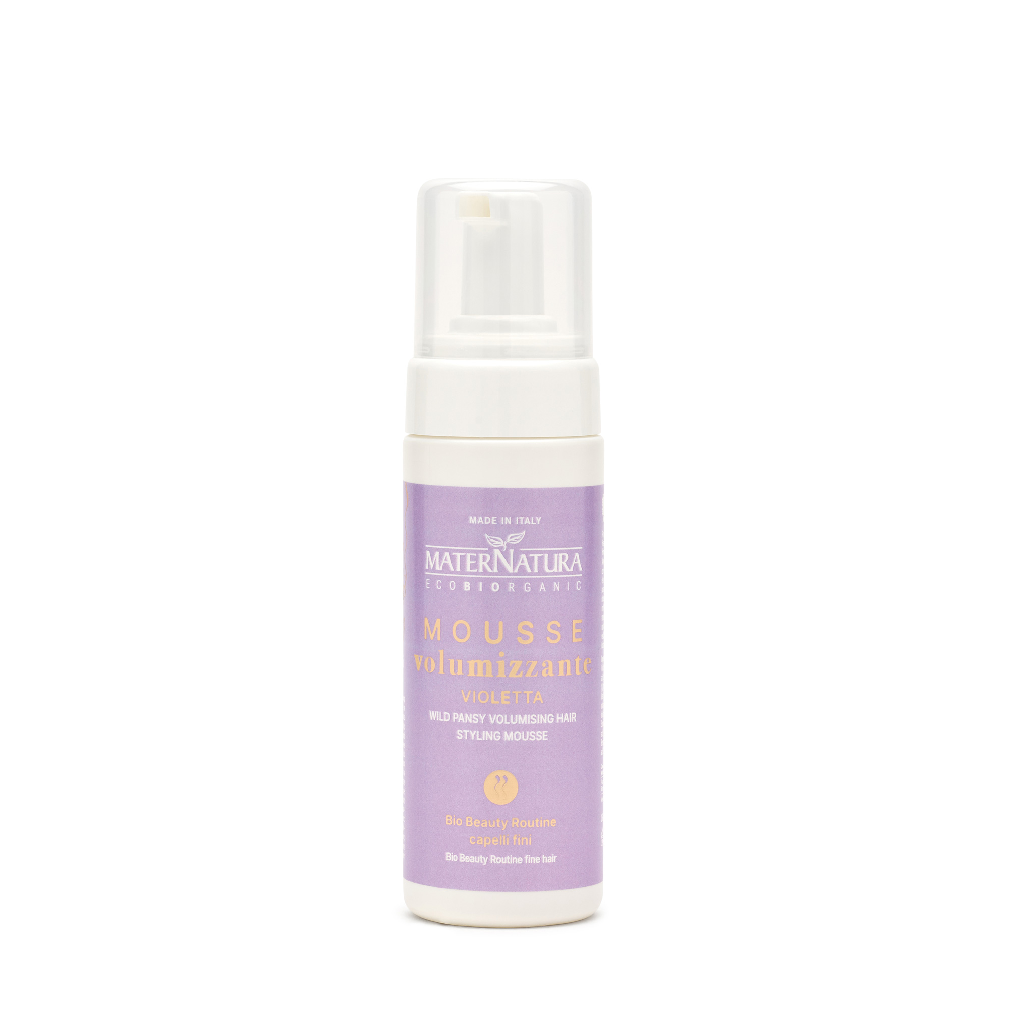 Volumengebende Mousse mit Wildstiefmütterchen  150ml