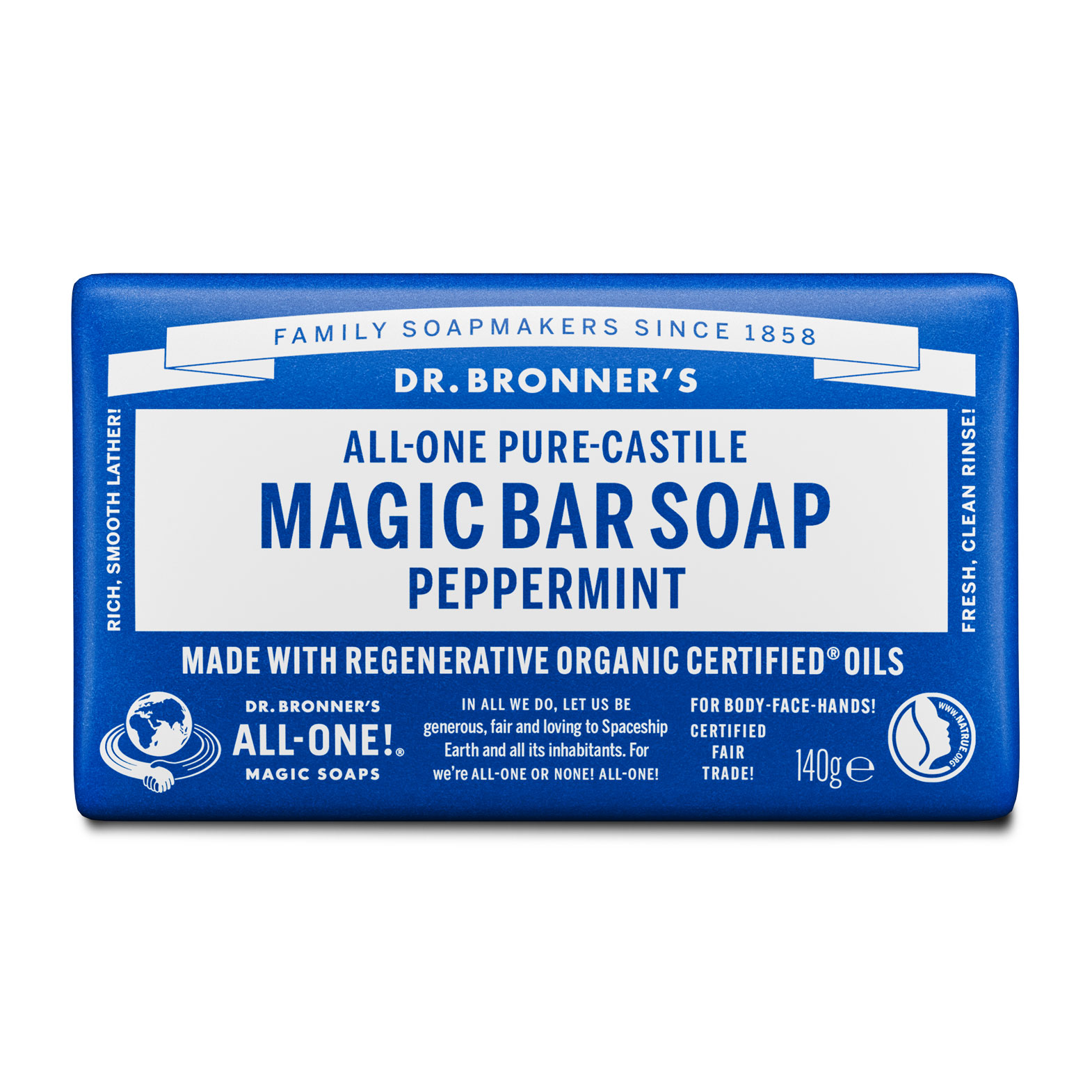MAGIC BAR SOAP Stückseife Pfefferminze