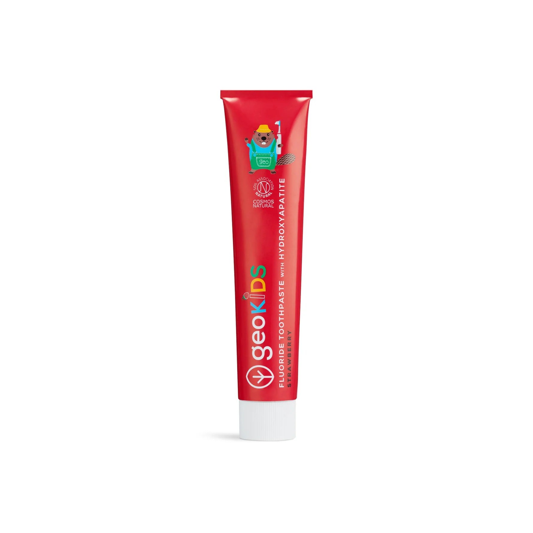 GEORGANICS Zahnpasta GeoKIDS Erdbeer MIT Fluorid  75ml