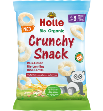 Bio-Crunchy Snack Reis-Linsen 25g