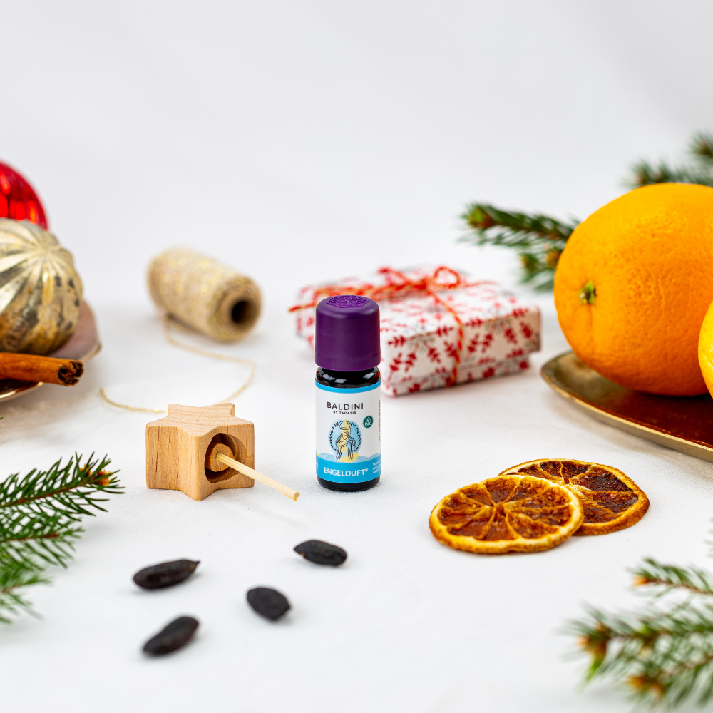 Engelduftset mit Holzstern 10 ml Engelduftset mit Holzstern 10 ml
