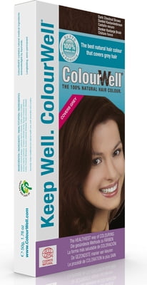 ColourWell dunkel kastanienbraun 50g**