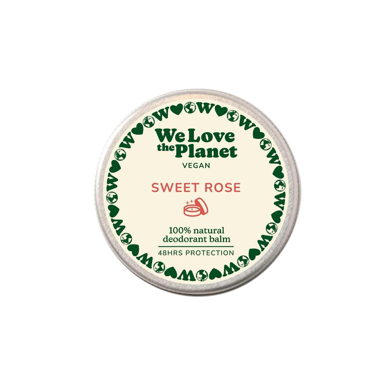 Deodorant Creme Sweet Rose VEGAN,35g Deodorant Creme Sweet Rose VEGAN,35g