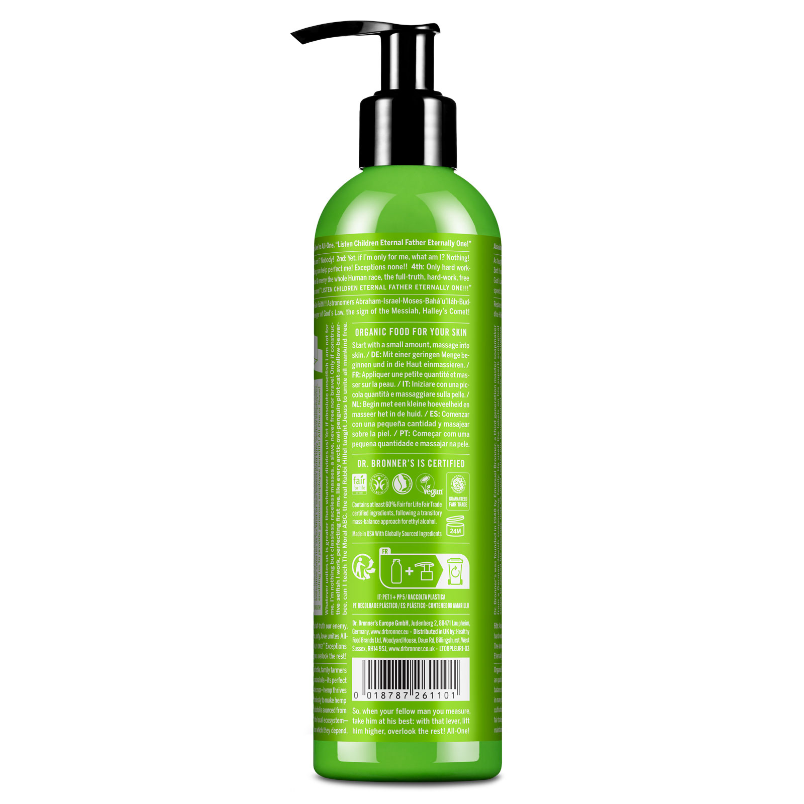 BODY LOTION Patchouli-Limette 240ml