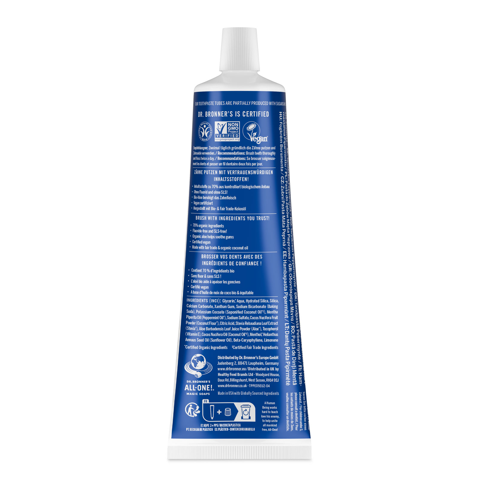 Zahnpasta Pfefferminze 105 ml