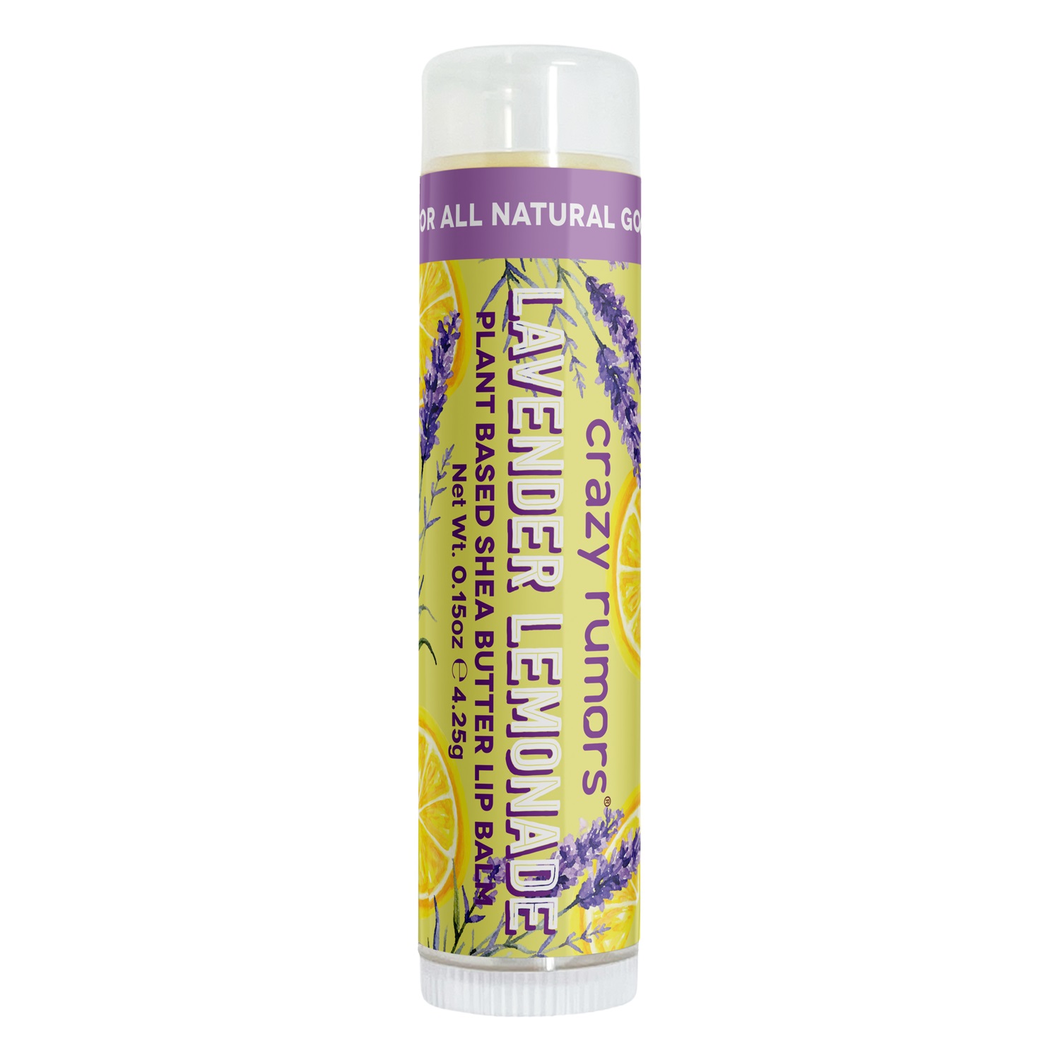 CRAZY RUMORS Lavender Lemonade Lip Balm 4,25g CRAZY RUMORS Lavender Lemonade Lip Balm 4,25g