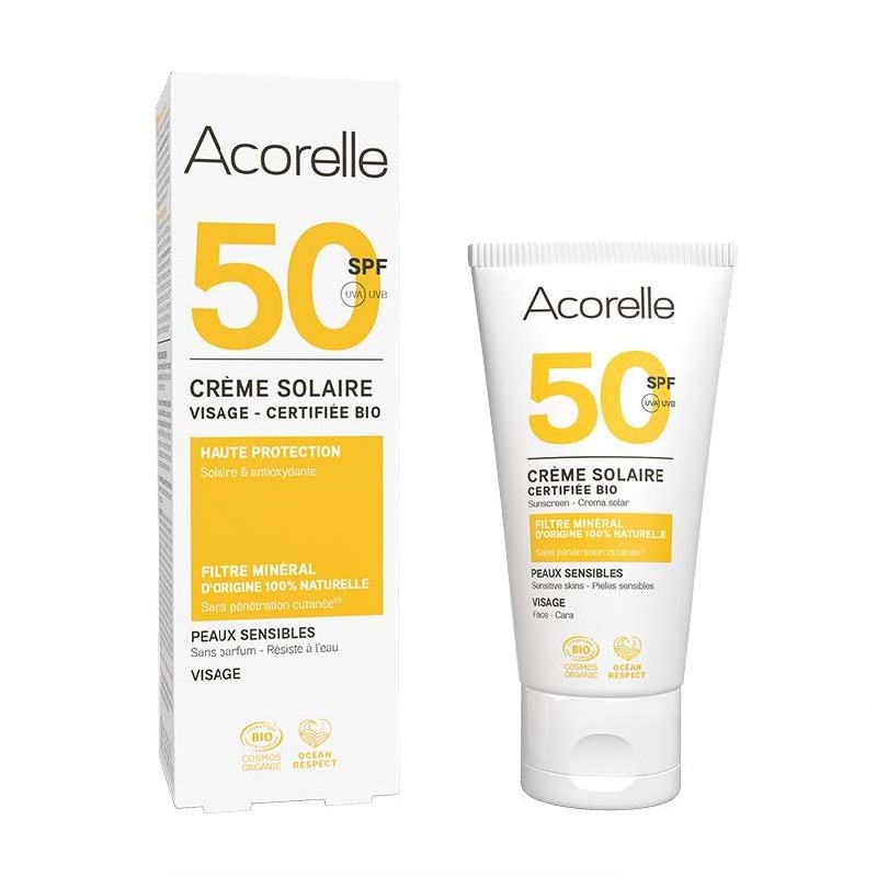 ACORELLE Sun Sonnencreme Gesicht LSF50, 50ml ACORELLE Sun Sonnencreme Gesicht LSF50, 50ml