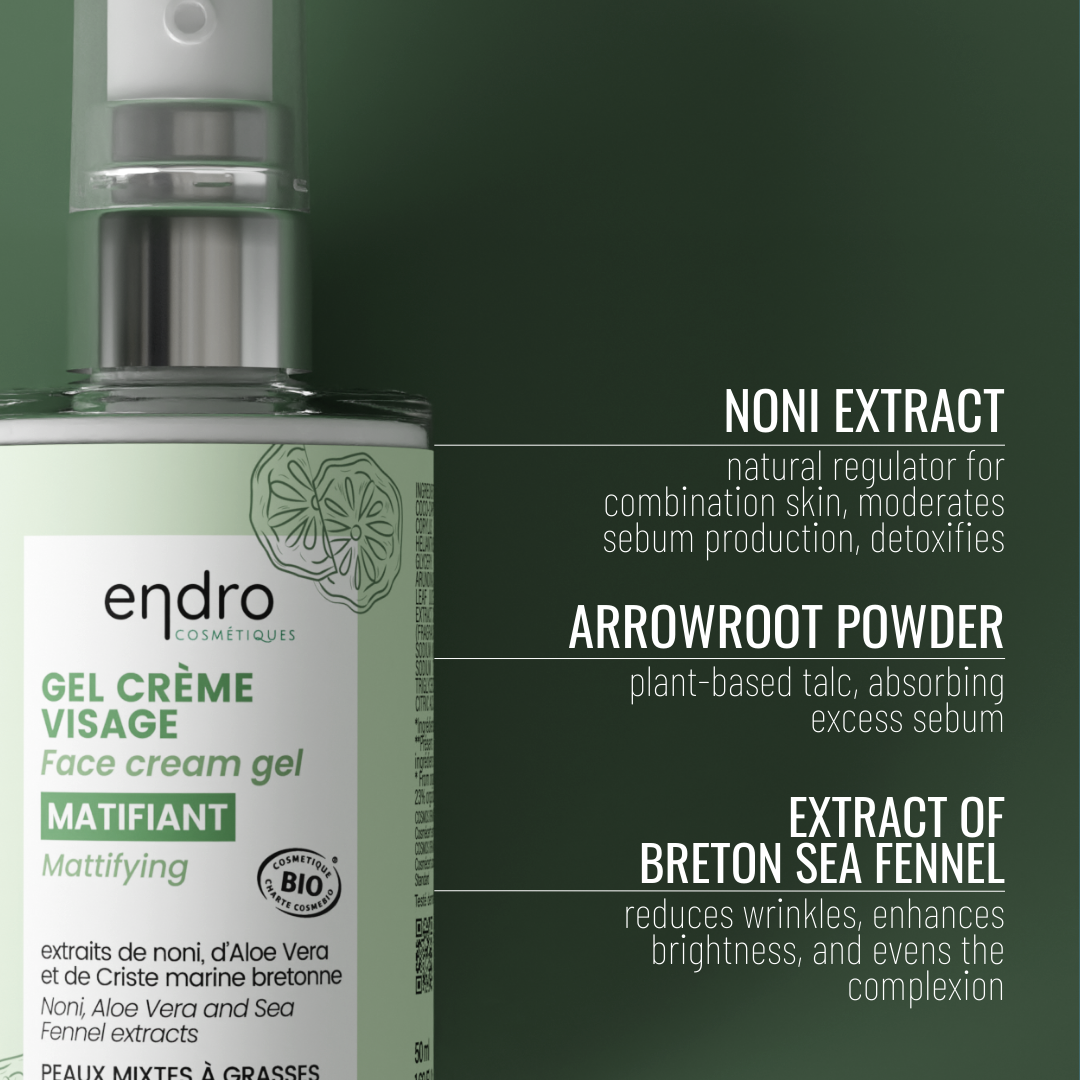 ENDRO Gelcreme für das Gesicht mattierend, 50ml**