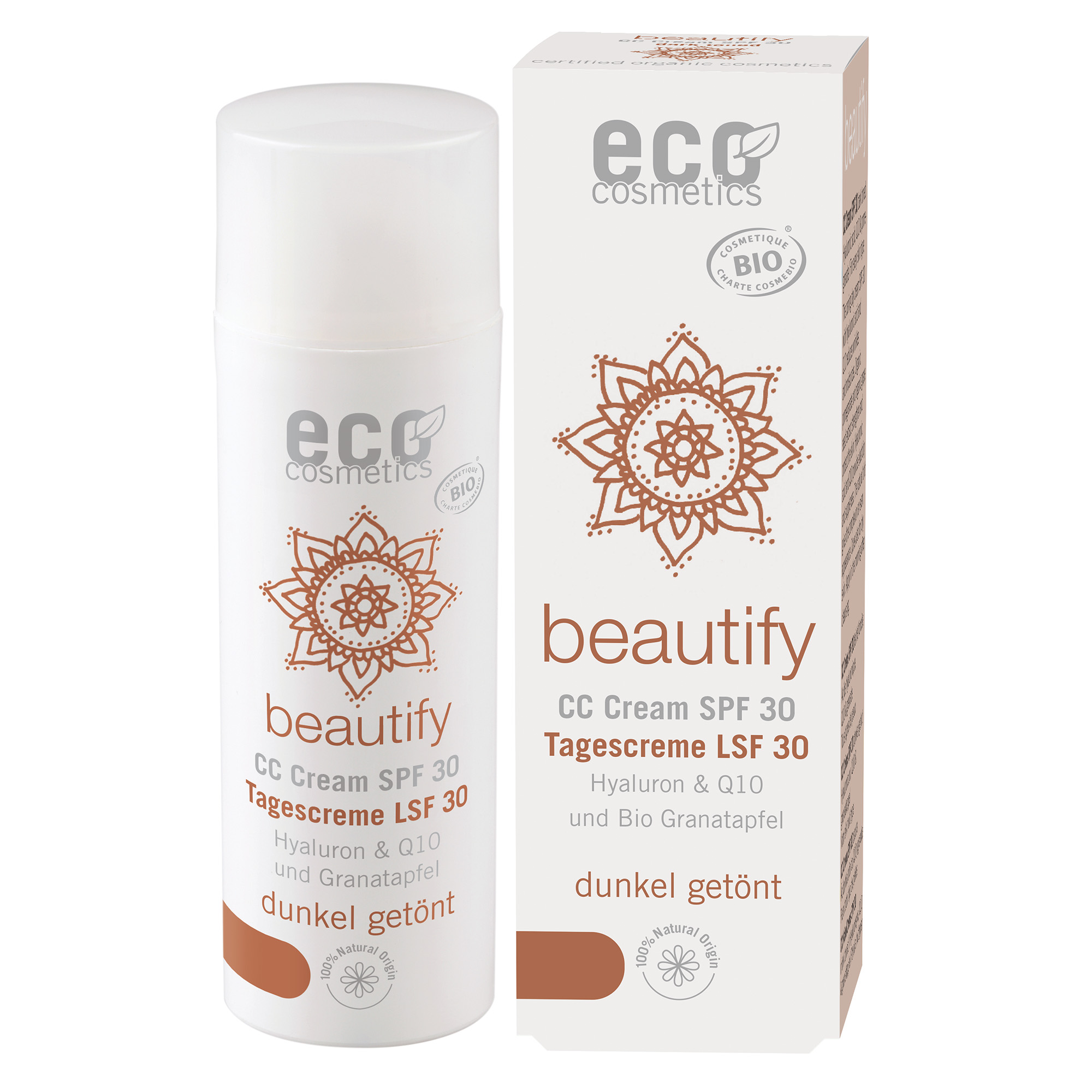 ECO CC Creme getönt dunkel LSF 30, 50ml