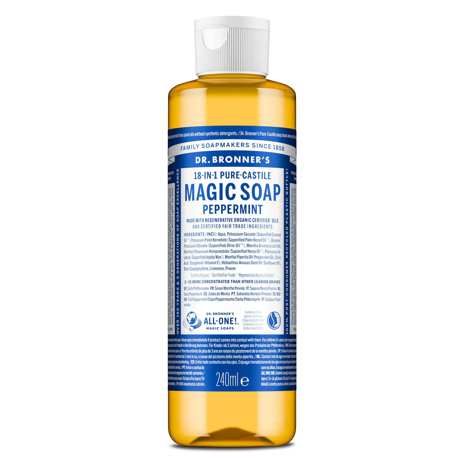 MAGIC SOAP Flüssigseife Pfefferminze 240ml