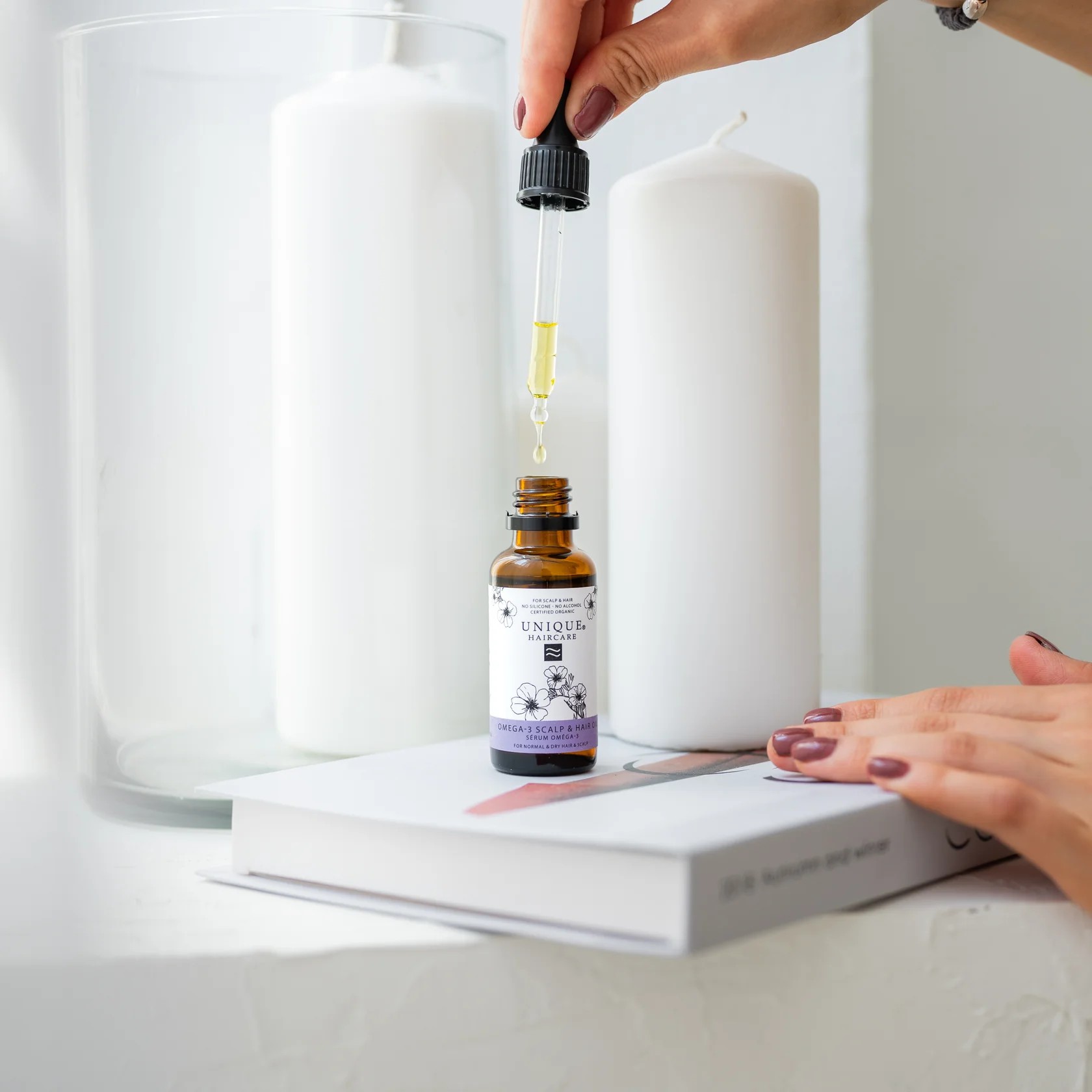 UNIQUE Haaröl Omega-3 Kopfhaut & Haar,100 ml