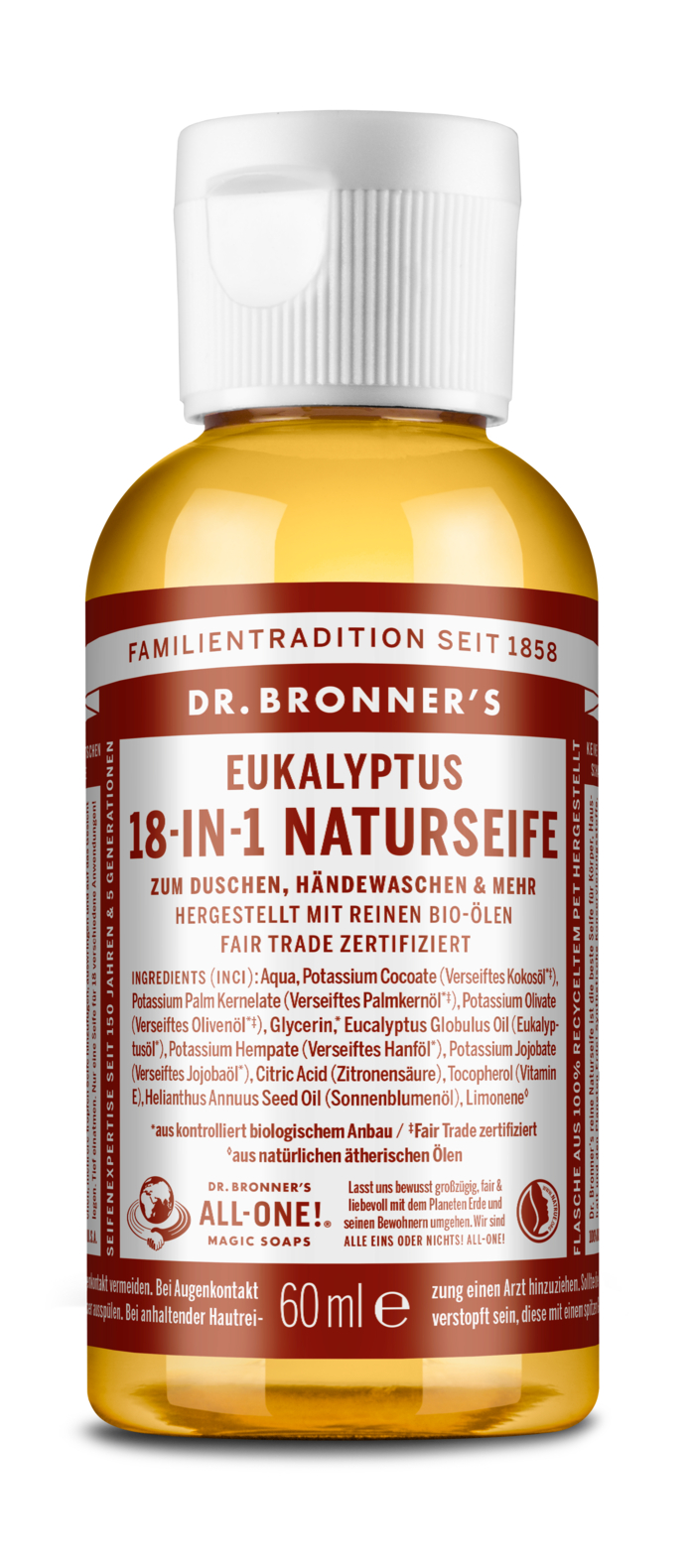 Eukalyptus 60ml Flüssigseife BR