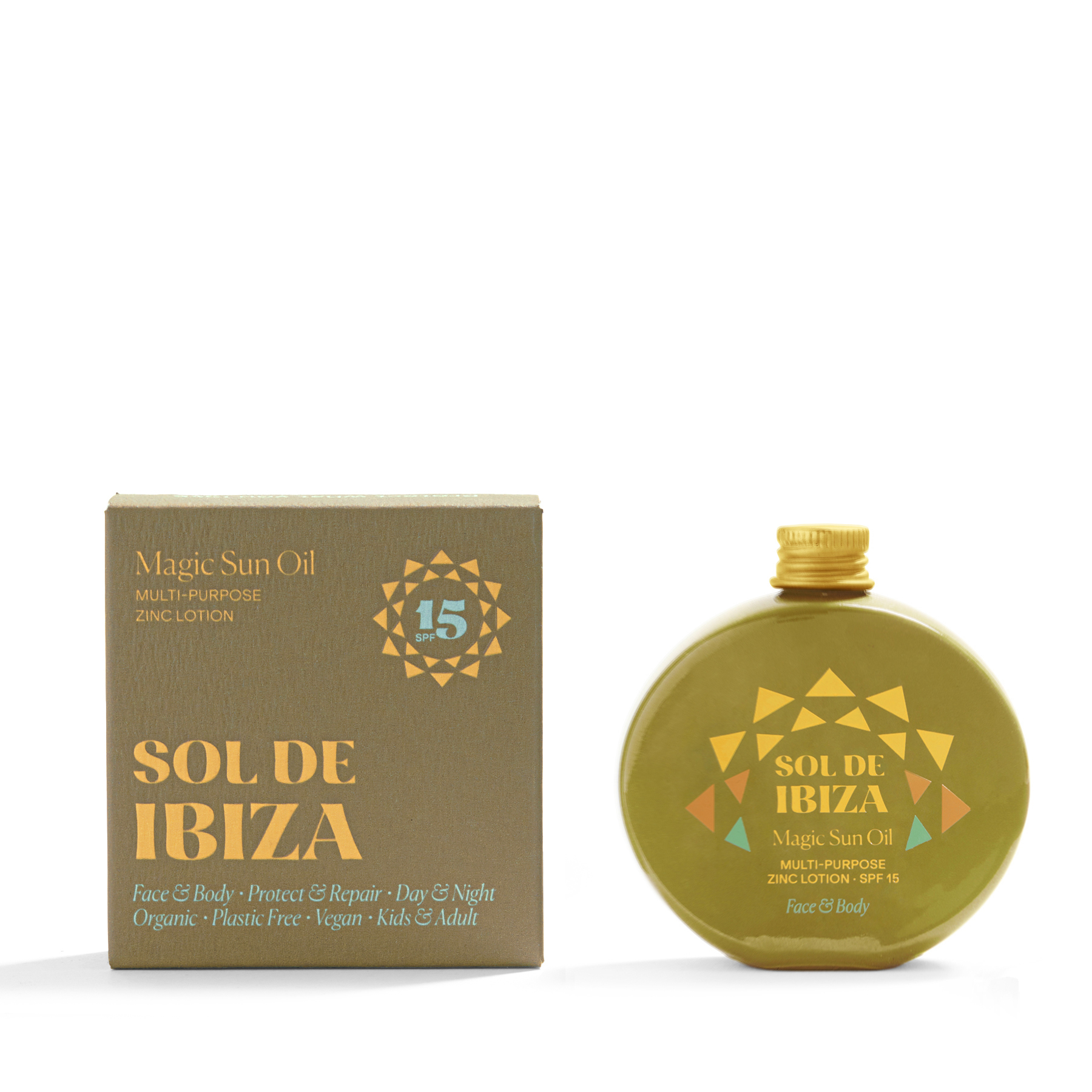 Sol de Ibiza Magic Sunoil LSF15, Glasflasche, 30ml