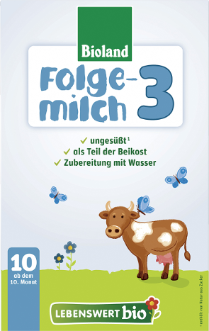 Lebenswert bio Folgemilch 3 475g