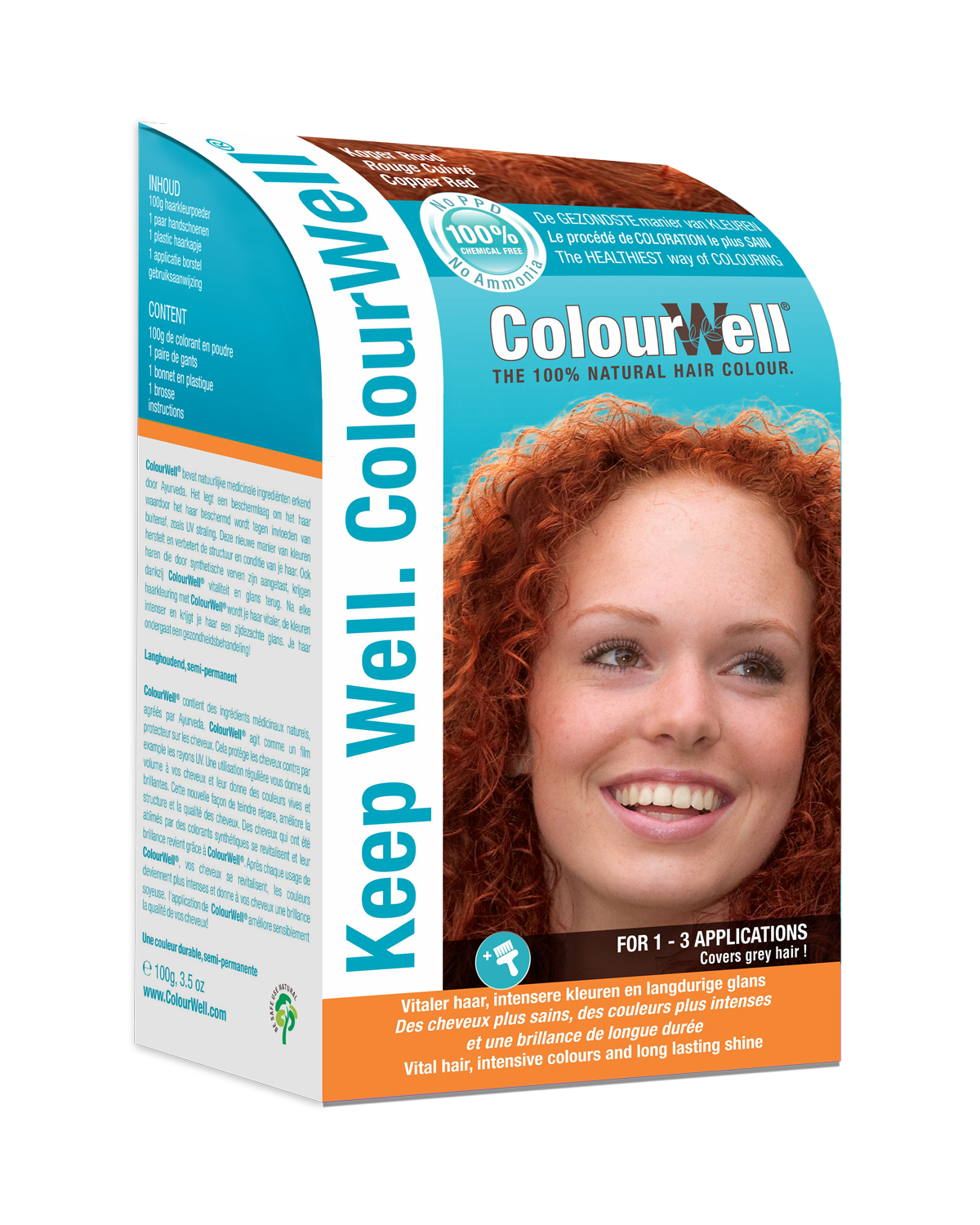ColourWell kupferrot 100g