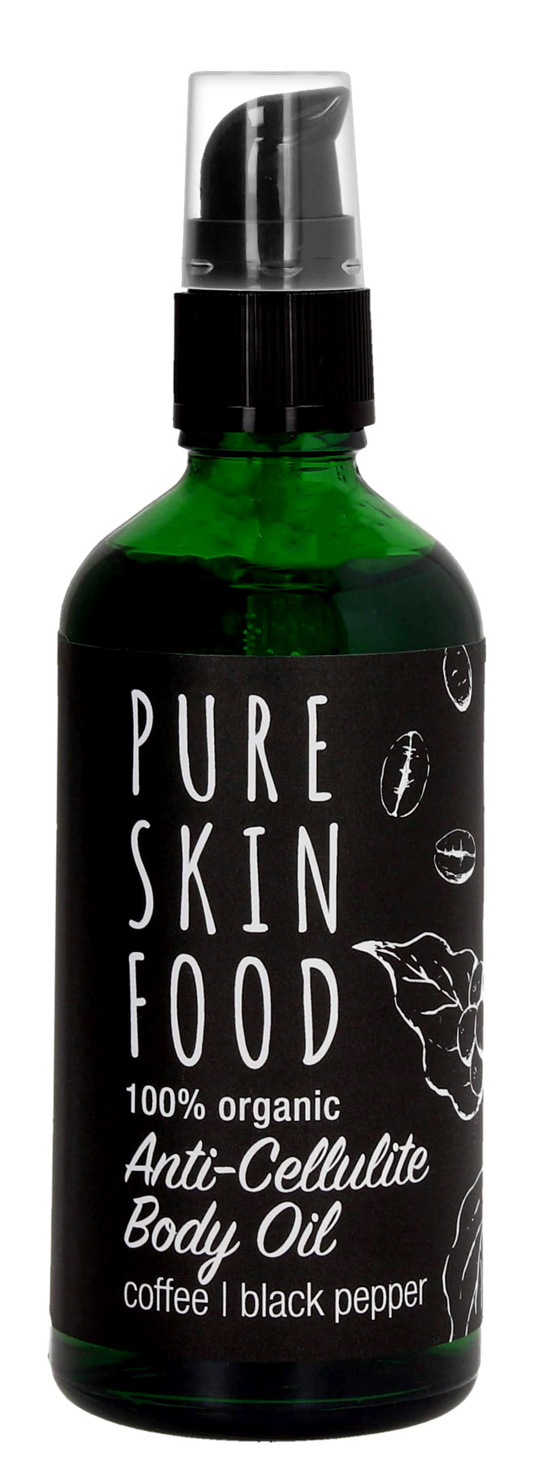 Organic Anti-Cellulite Body Oil Coffee - Black Pepper 100ml