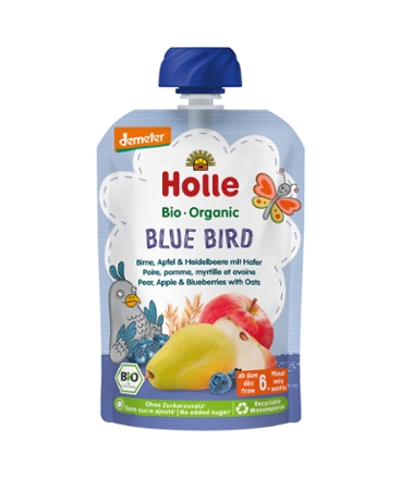 Blue Bird -Birne, Apfel & Heidelbeer mit Hafer, 100g