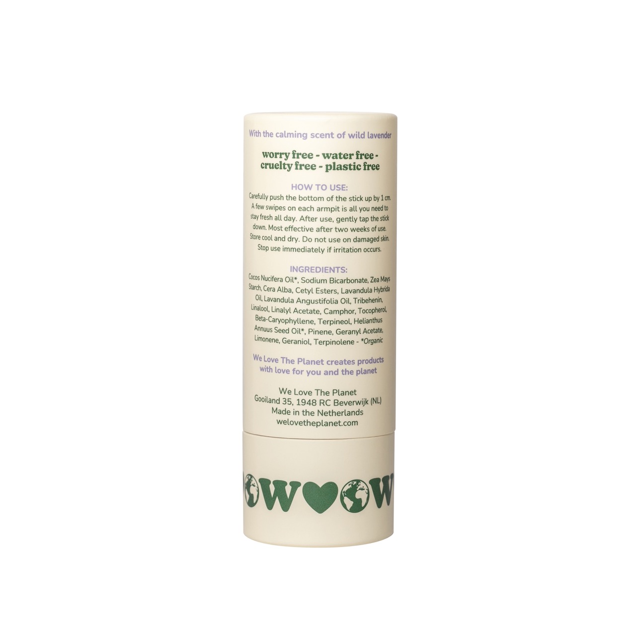 Deodorant Stick Wild Lavender 40g