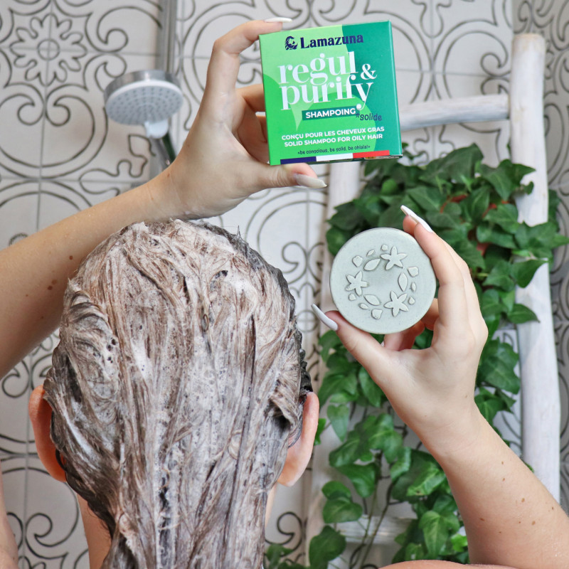LAMAZUNA Regul & Purify / Fettiges Haar, mit Spirulina 70 ml