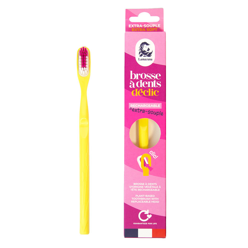 LAMAZUNA Zahnbürste - Extra soft, Farben sort. !STk