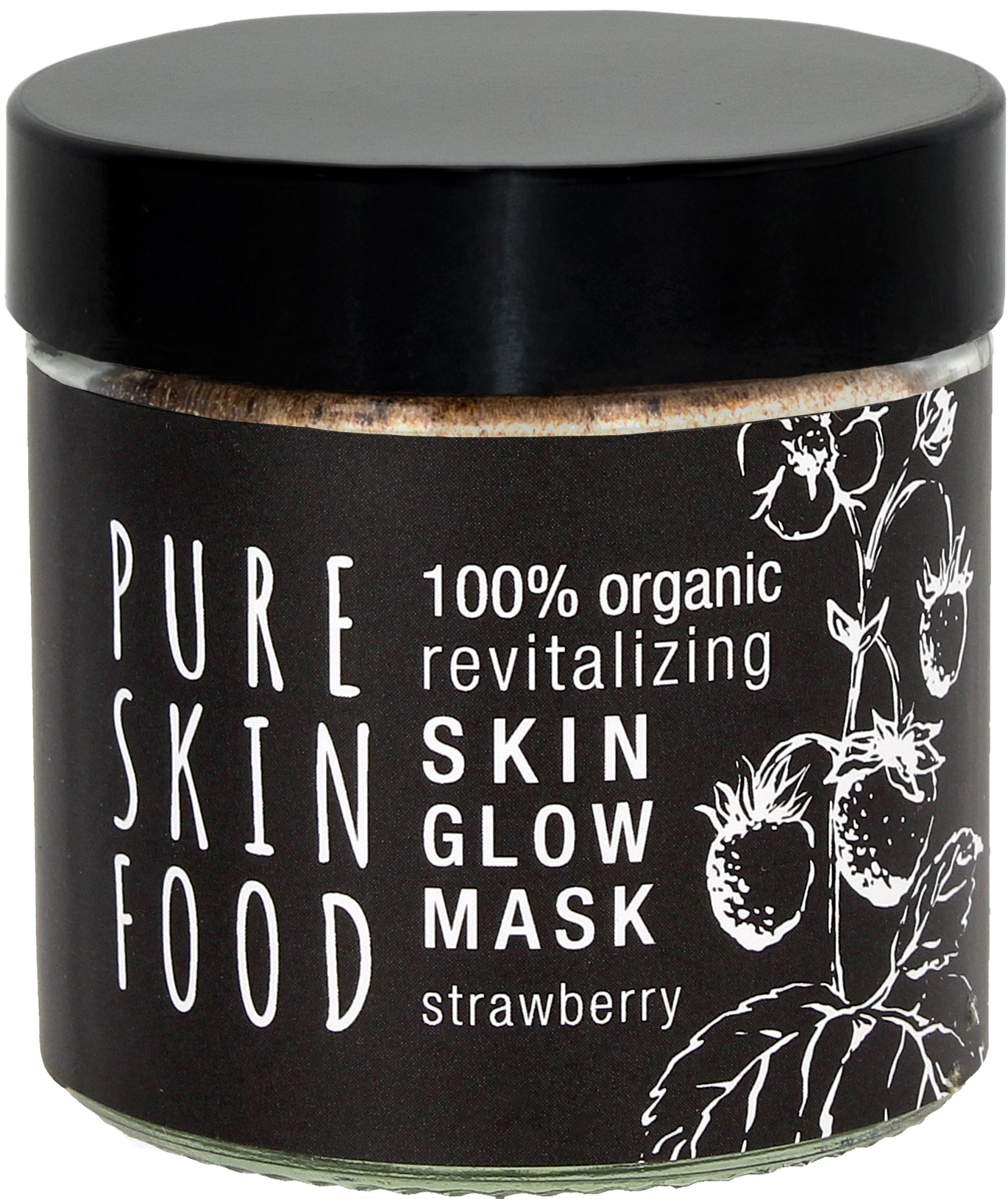 Organic Skin Glow Mask Strawberry 60ml
