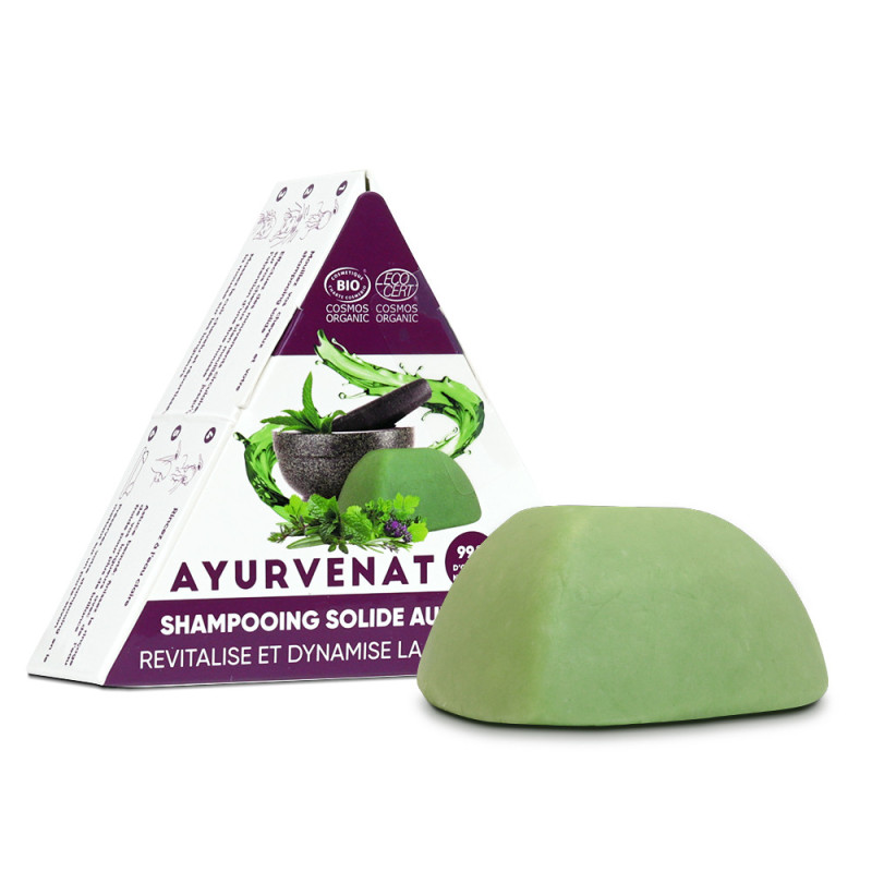 Festes Shampoo mit 18 BIO-Aktivpflanzen 50 g Festes Shampoo mit 18 BIO-Aktivpflanzen 50 g
