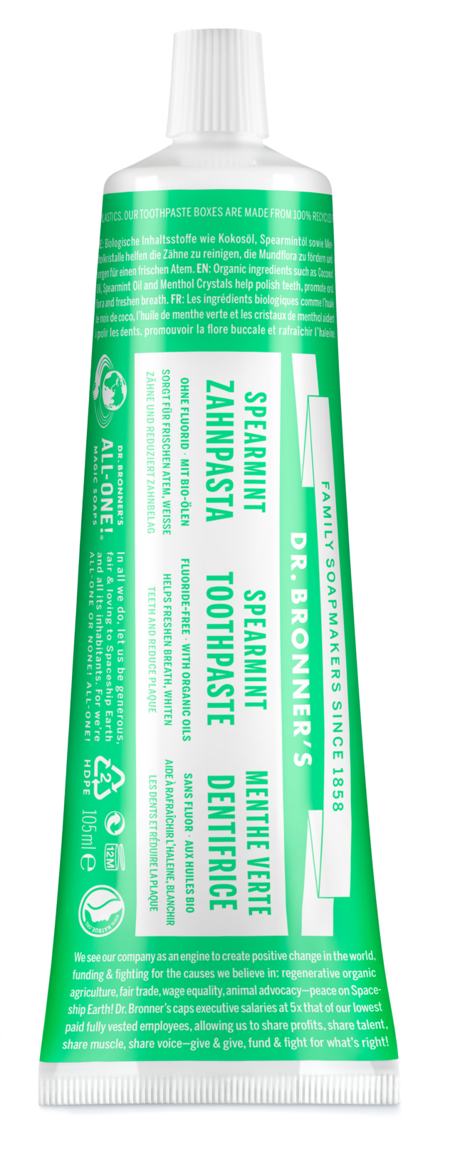 Zahnpasta Spearmint 105 ml