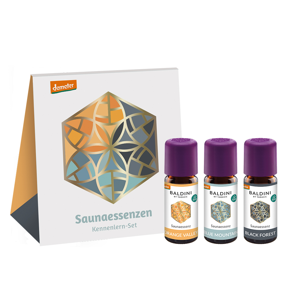 Sauna Kennenlernset 3 x 10 ml**