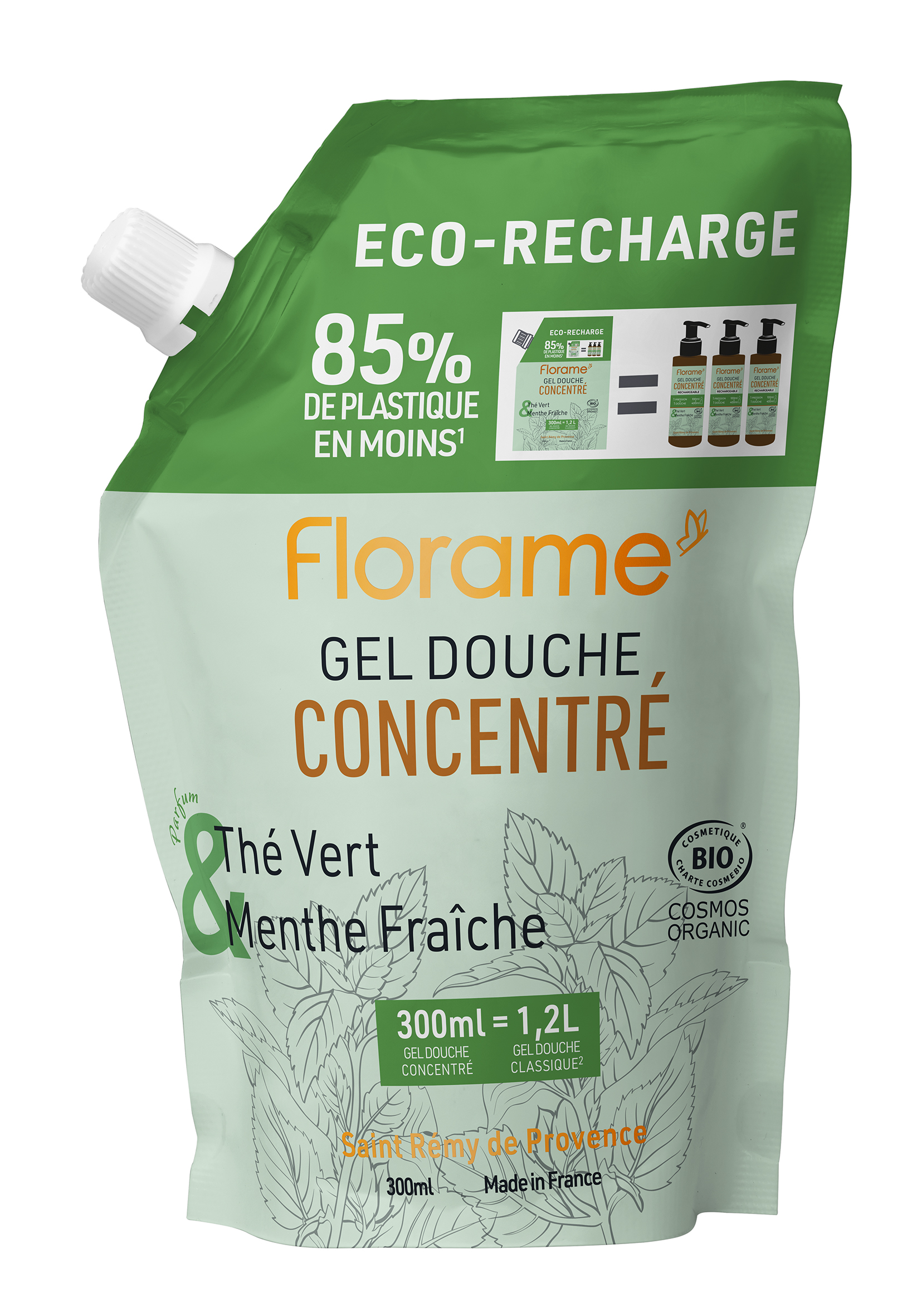 Eco Refill Grüntee & Minze 300ml