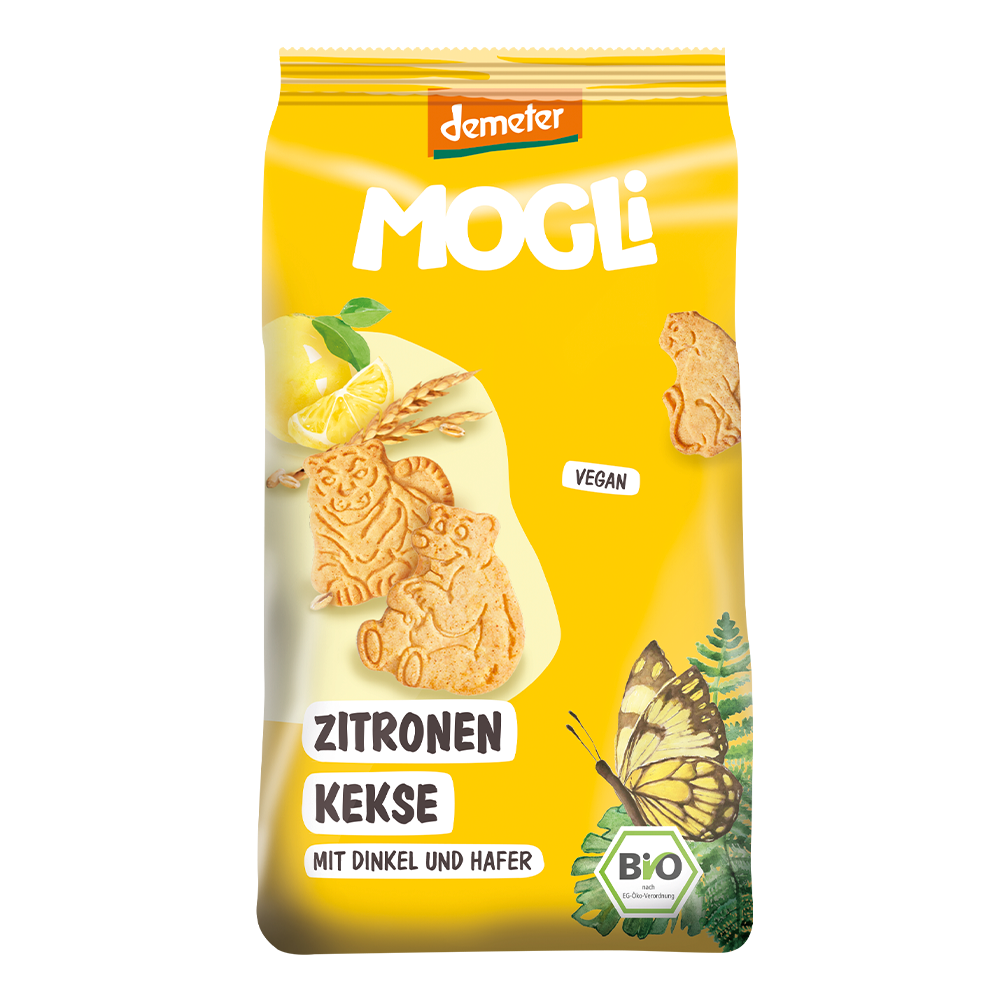 Bio Zitronen Kekse 125g VEGAN