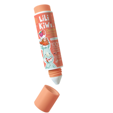 Zahnpasta Himbeere-Litschi mit Fluorid, 30 ml