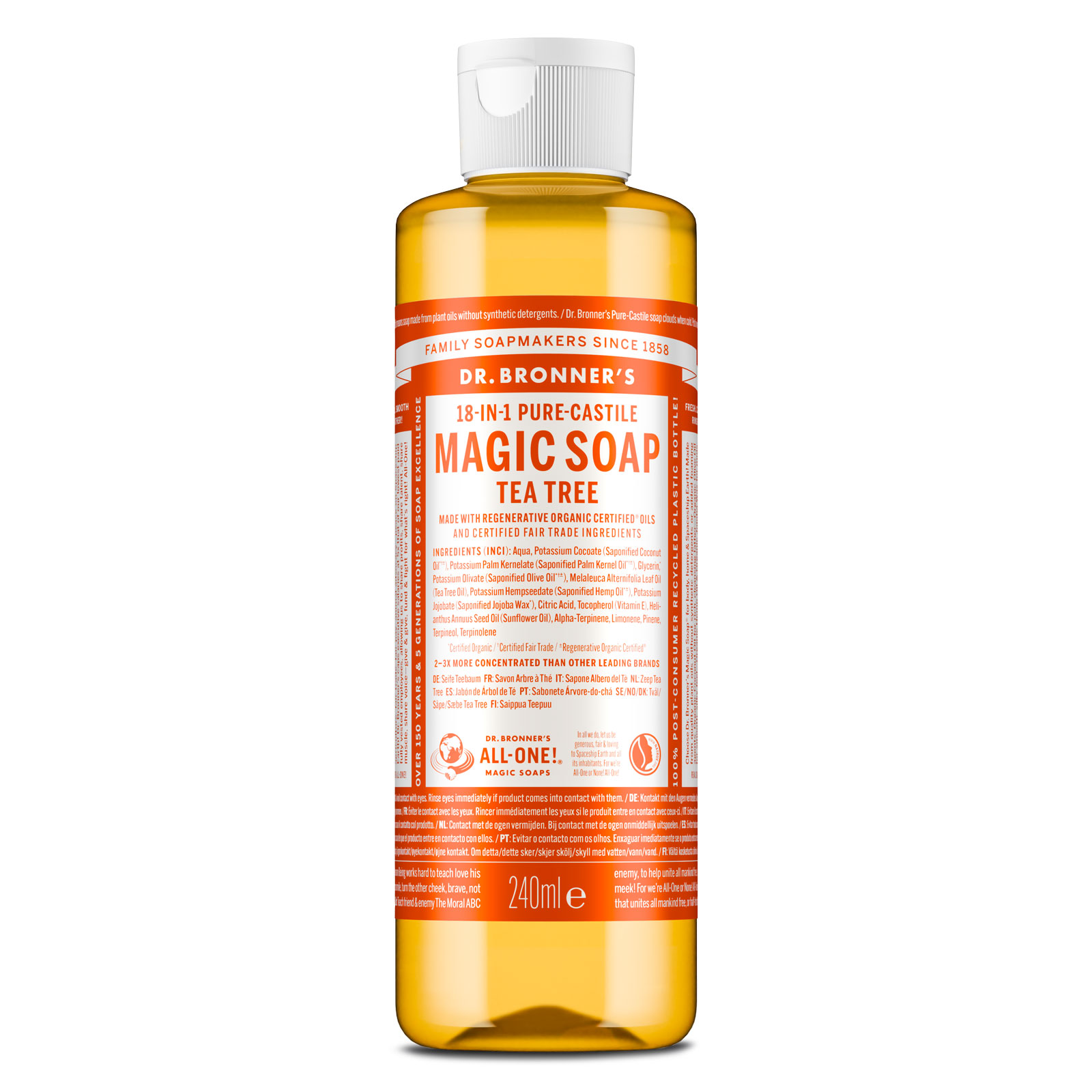 MAGIC SOAP Flüssigseife Teebaum 240ml
