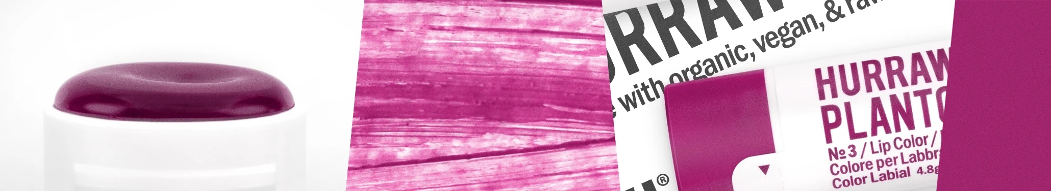 HURRAW PLANTCOLOR™ Nr.3 Lipcolor 4,8g
