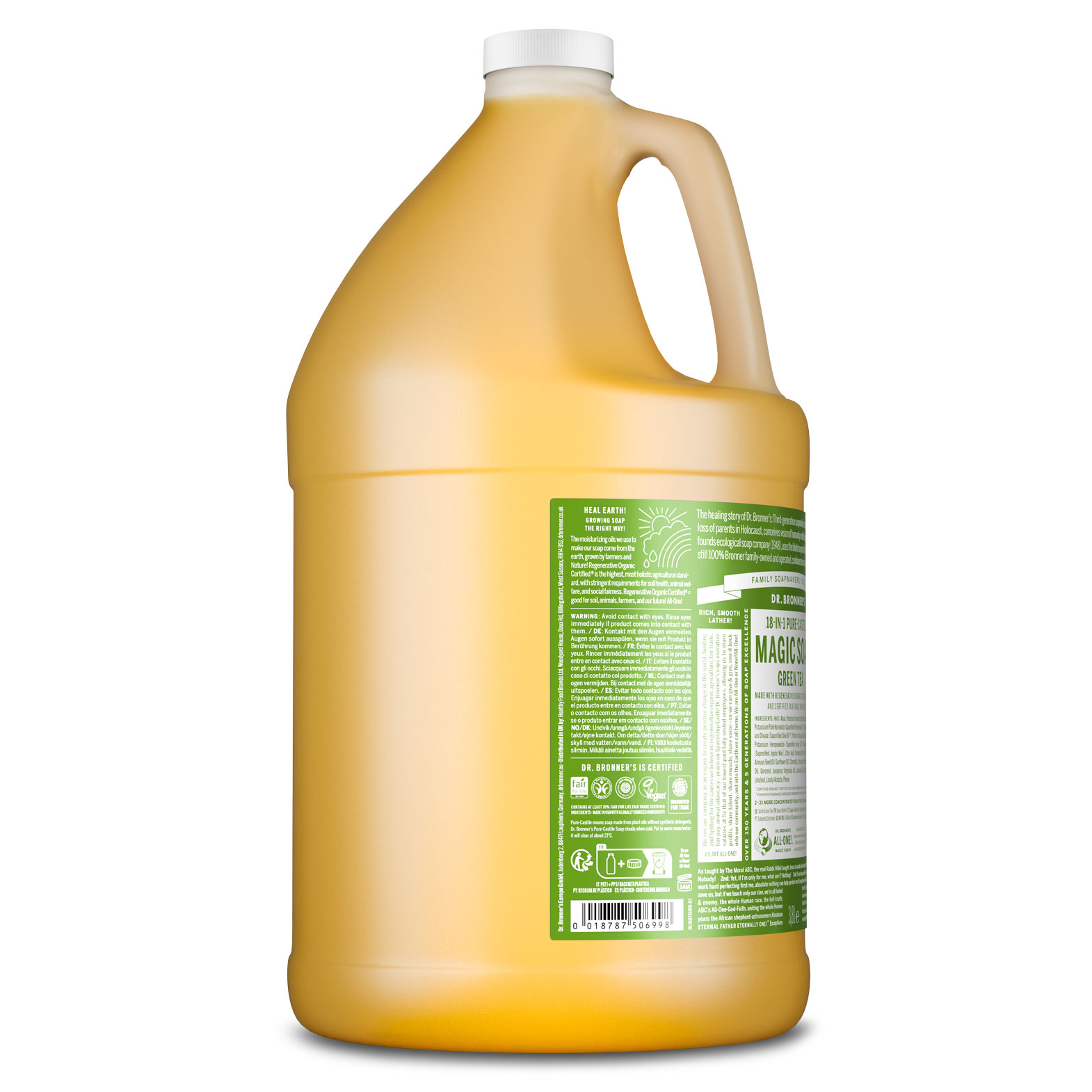 MAGIC SOAP Flüssigseife Grüner Tee 3,8 L (1 Gallon)
