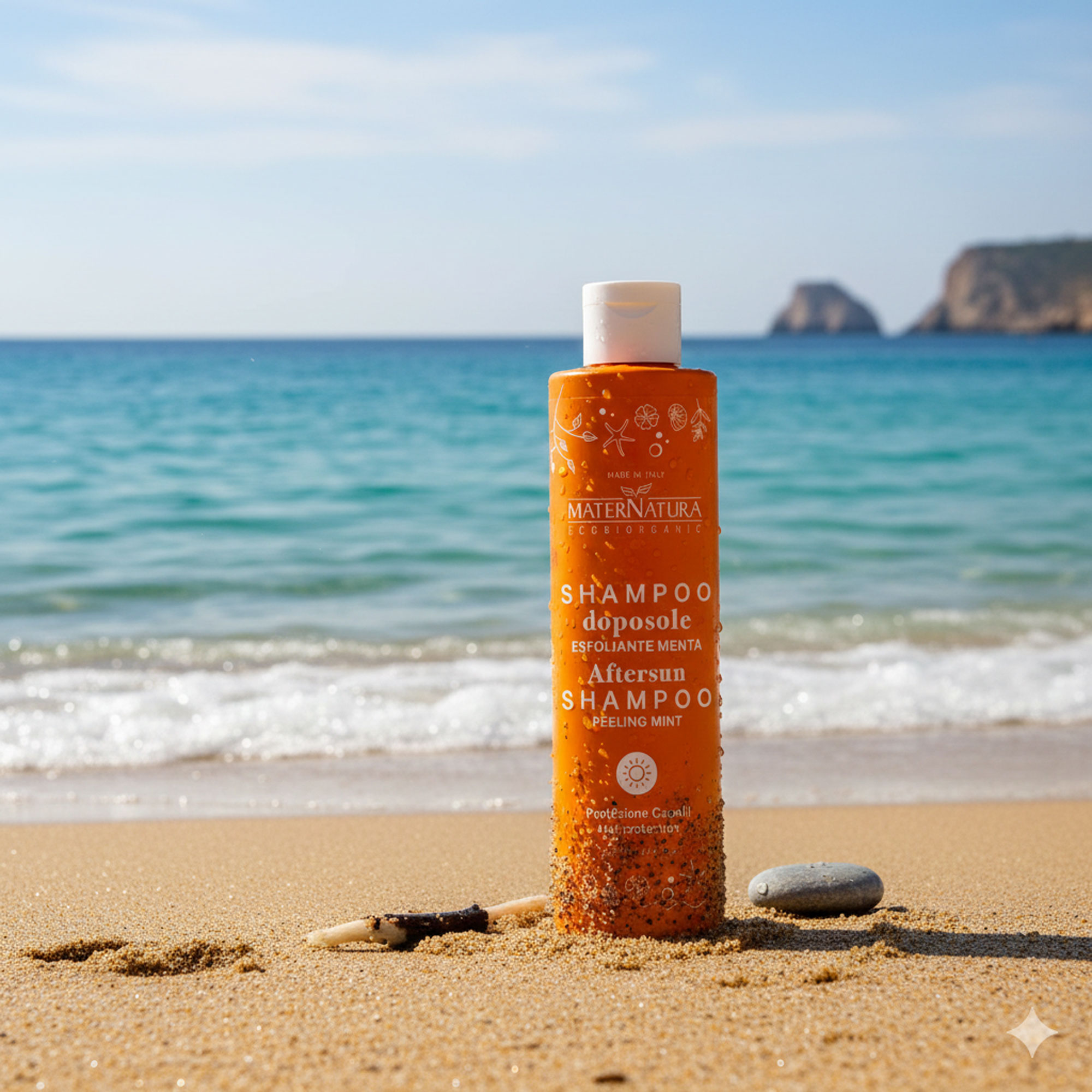 After-Sun Shampoo Peeling mit Minze 200 ml