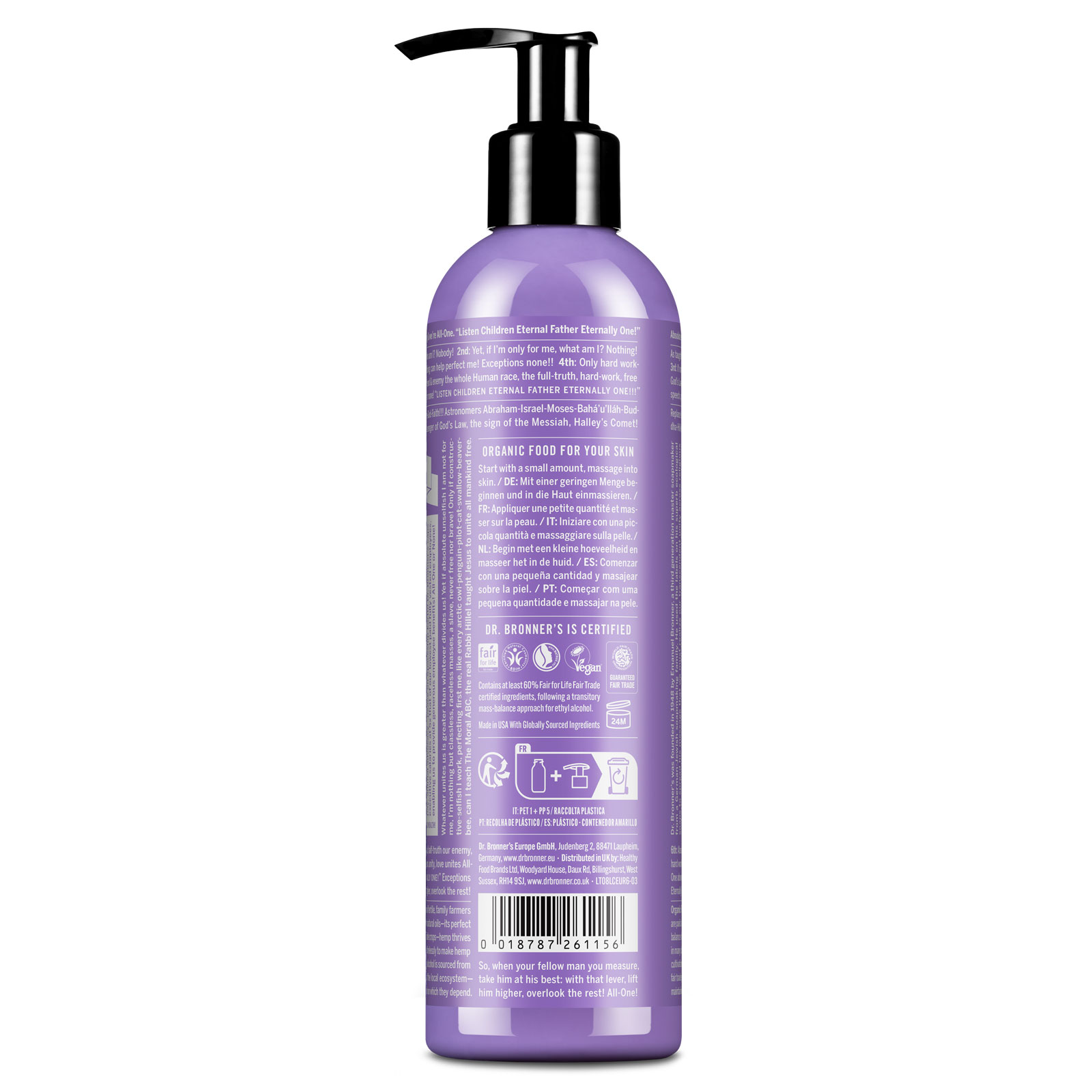 BODY LOTION Lavendel-Kokosnuss 240ml
