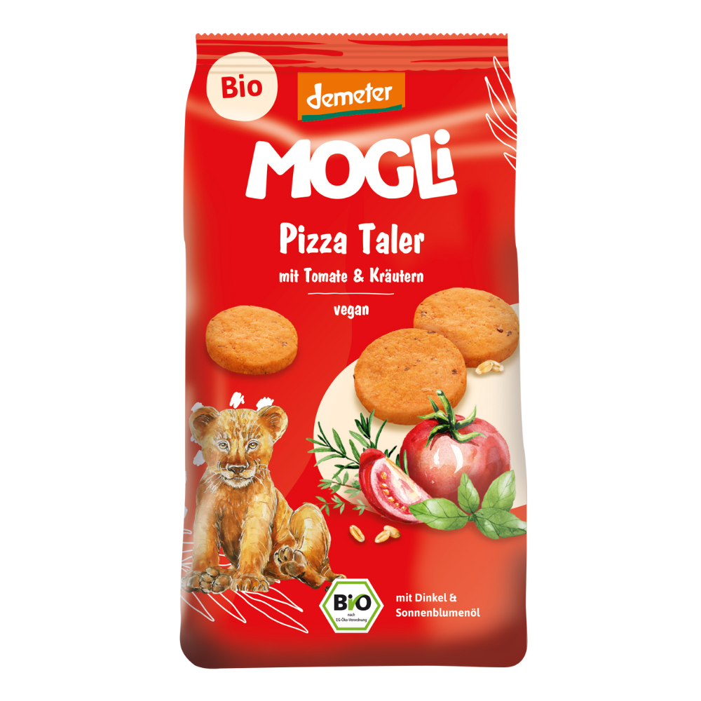Demeter Pizza Taler Tomate & Kräuter 125g VEGAN