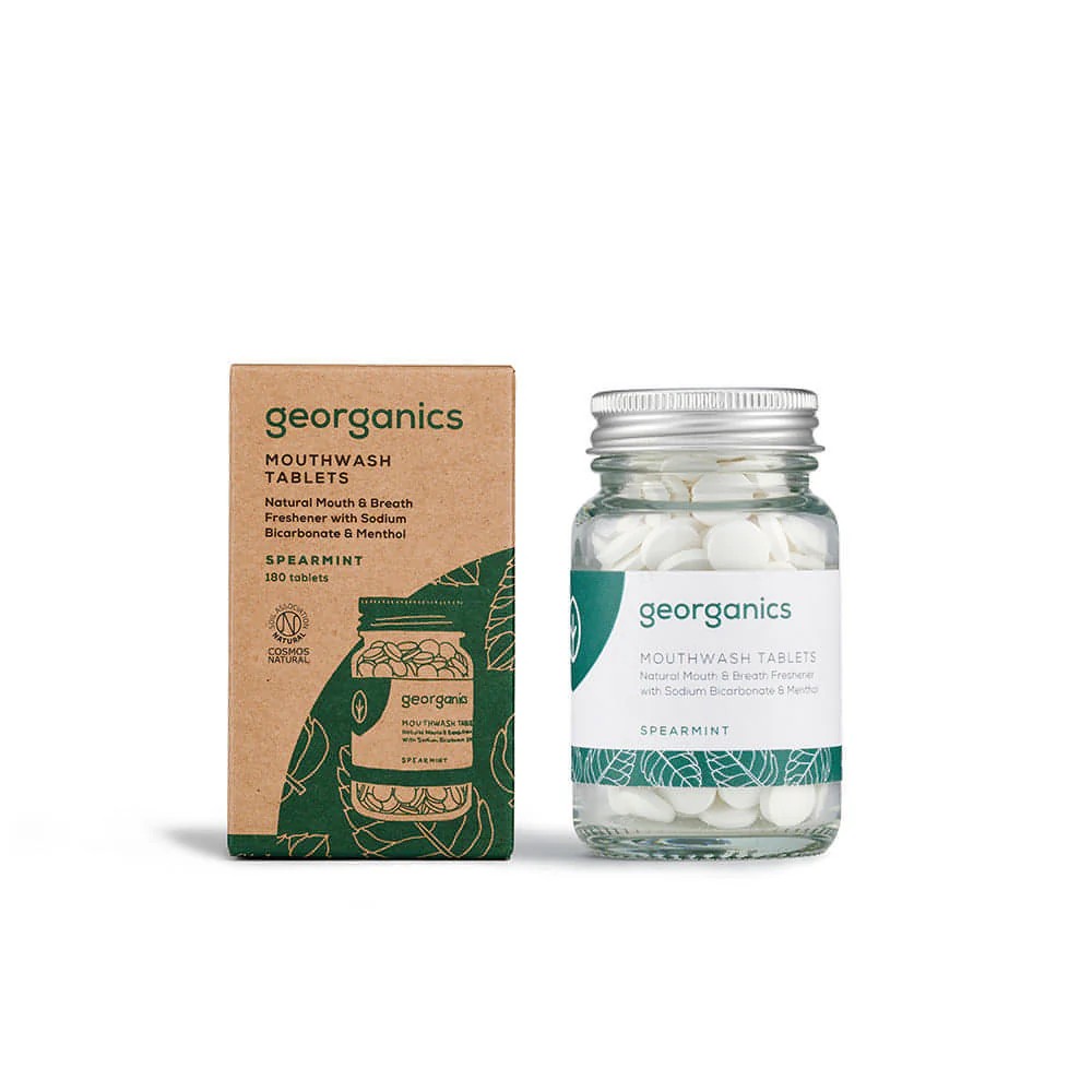 GEORGANICS Mundwasser Tabs Spearmint, 180tabs GEORGANICS Mundwasser Tabs Spearmint, 180tabs